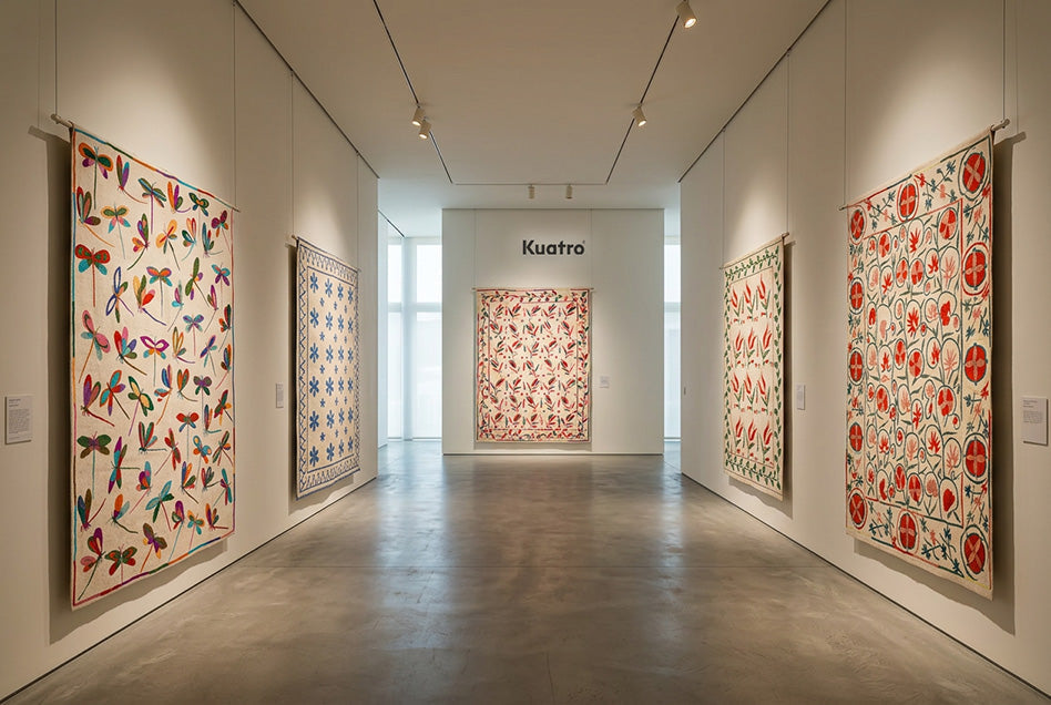 Alfombra Kilim Suzani – Lana 100% Collection