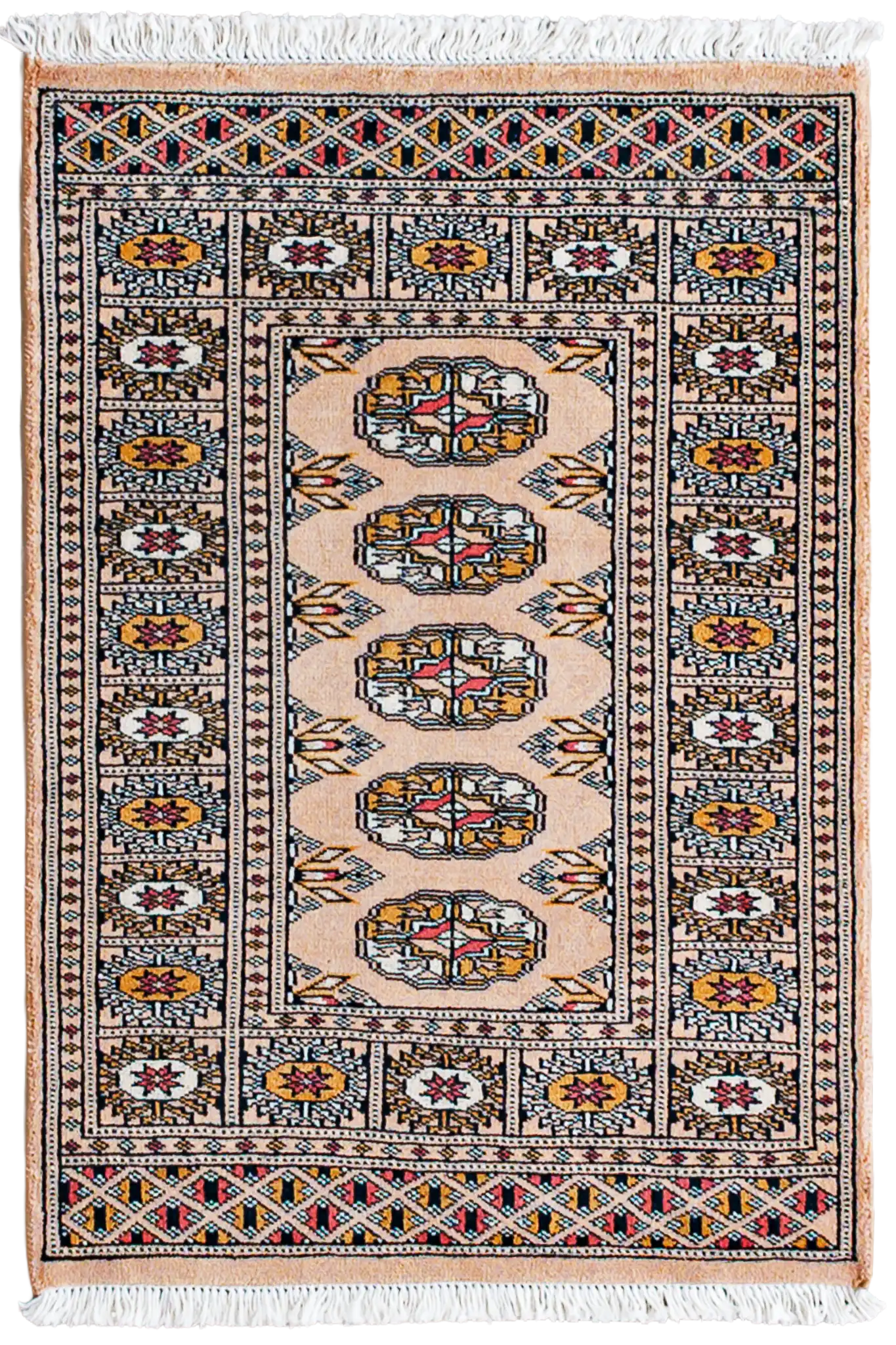 Alfombra Bukara Beige - 100% Lana 60x90cm