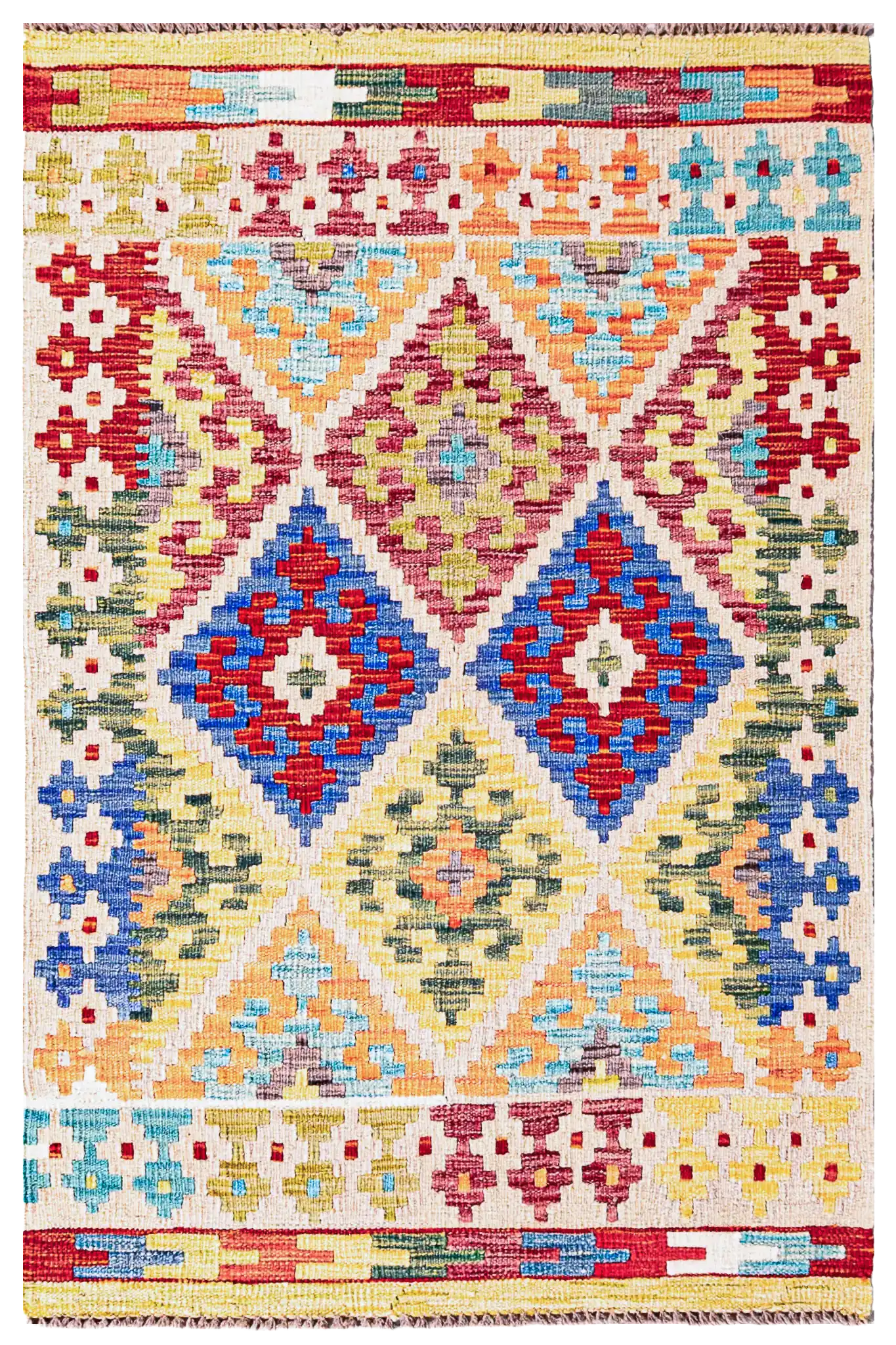 Alfombra Kilim Mai Mai 100% Lana - 85x120cm