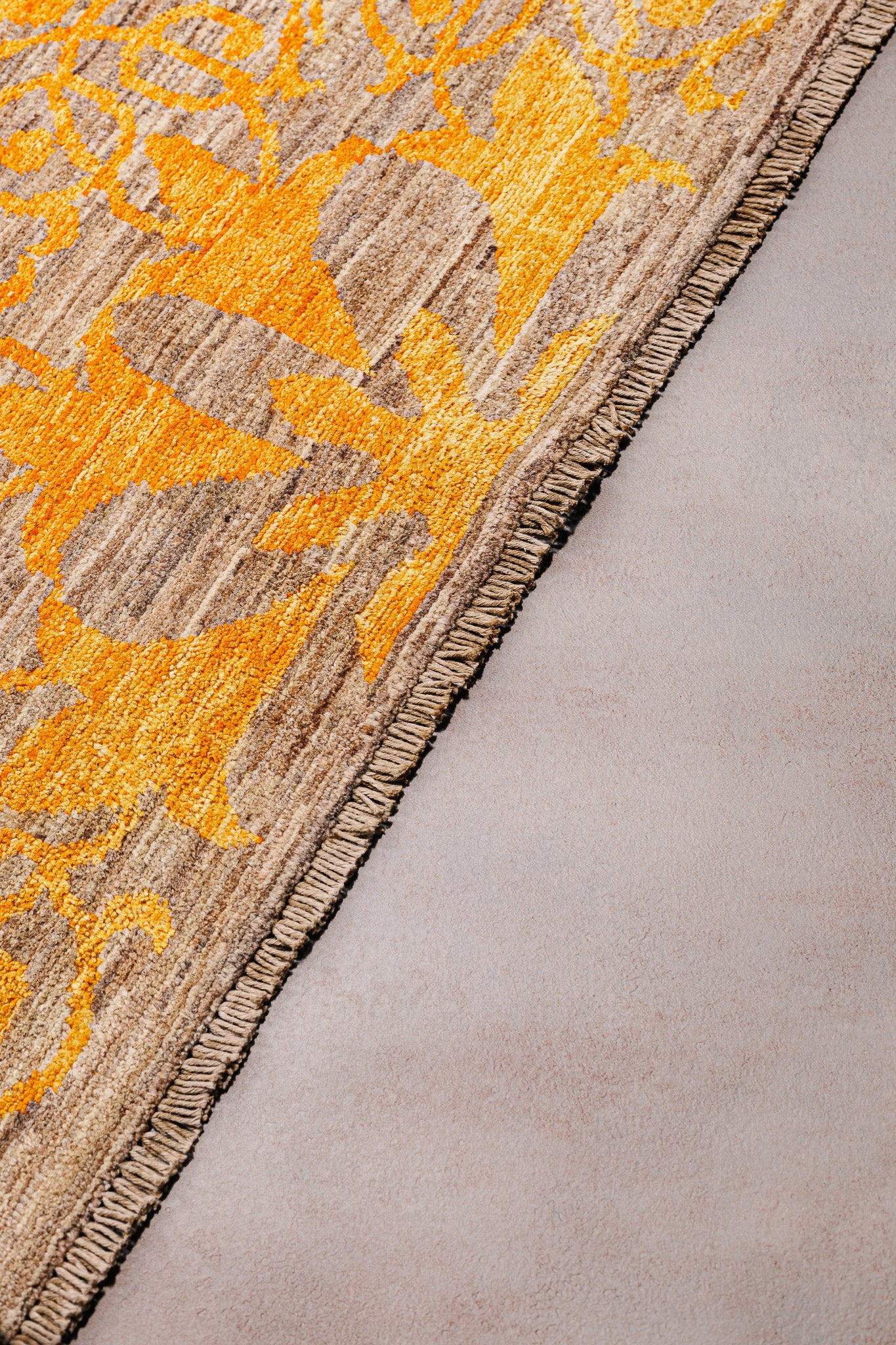 Teppich Ziegler Moderner Beige - Wohnzimmer, Wolle Ghazni 152x234cm