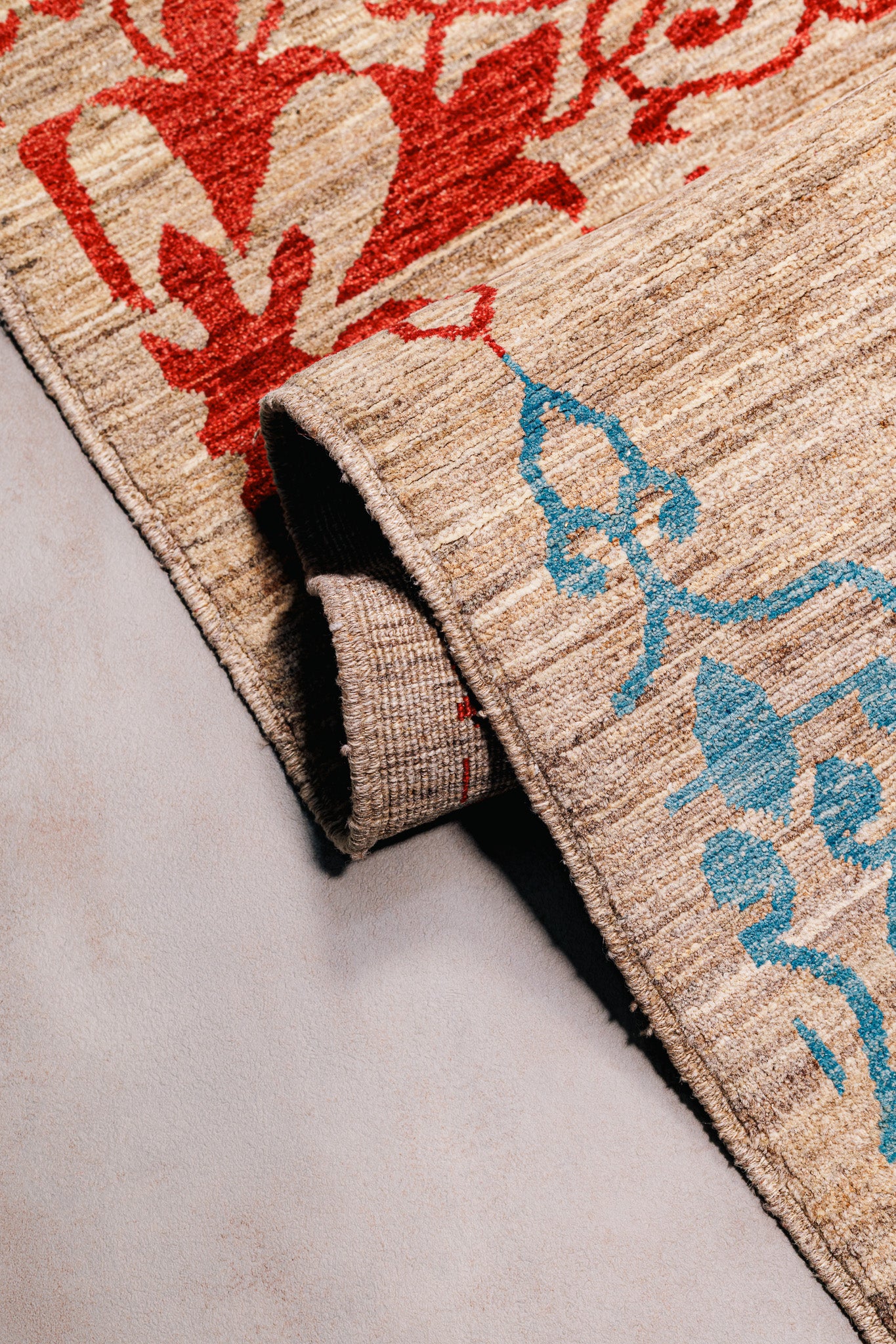 Teppich Ziegler Moderner Beige - Wohnzimmer, Wolle Ghazni 152x234cm