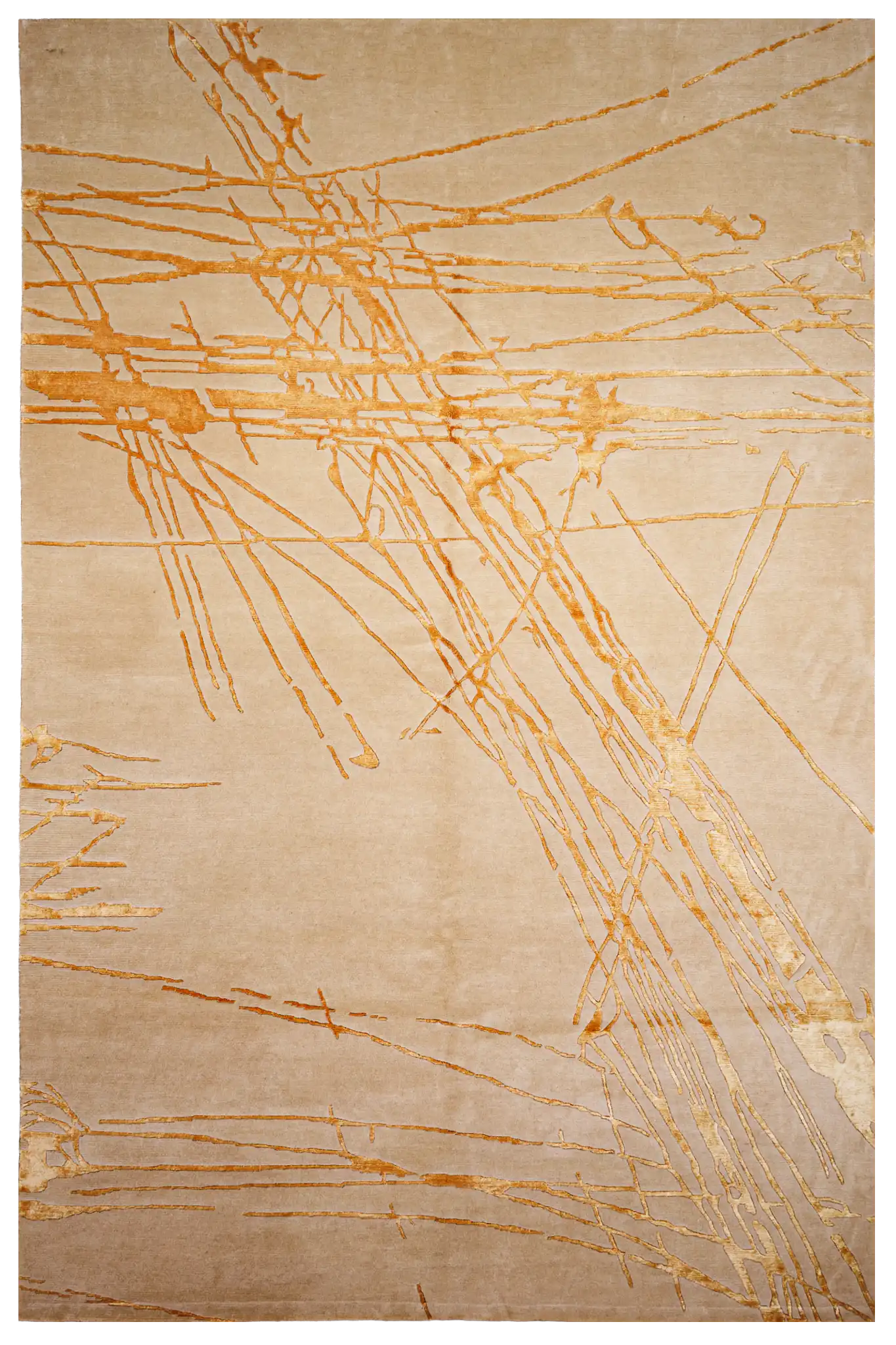 Teppich Nepal Beige Gold - 200x300cm