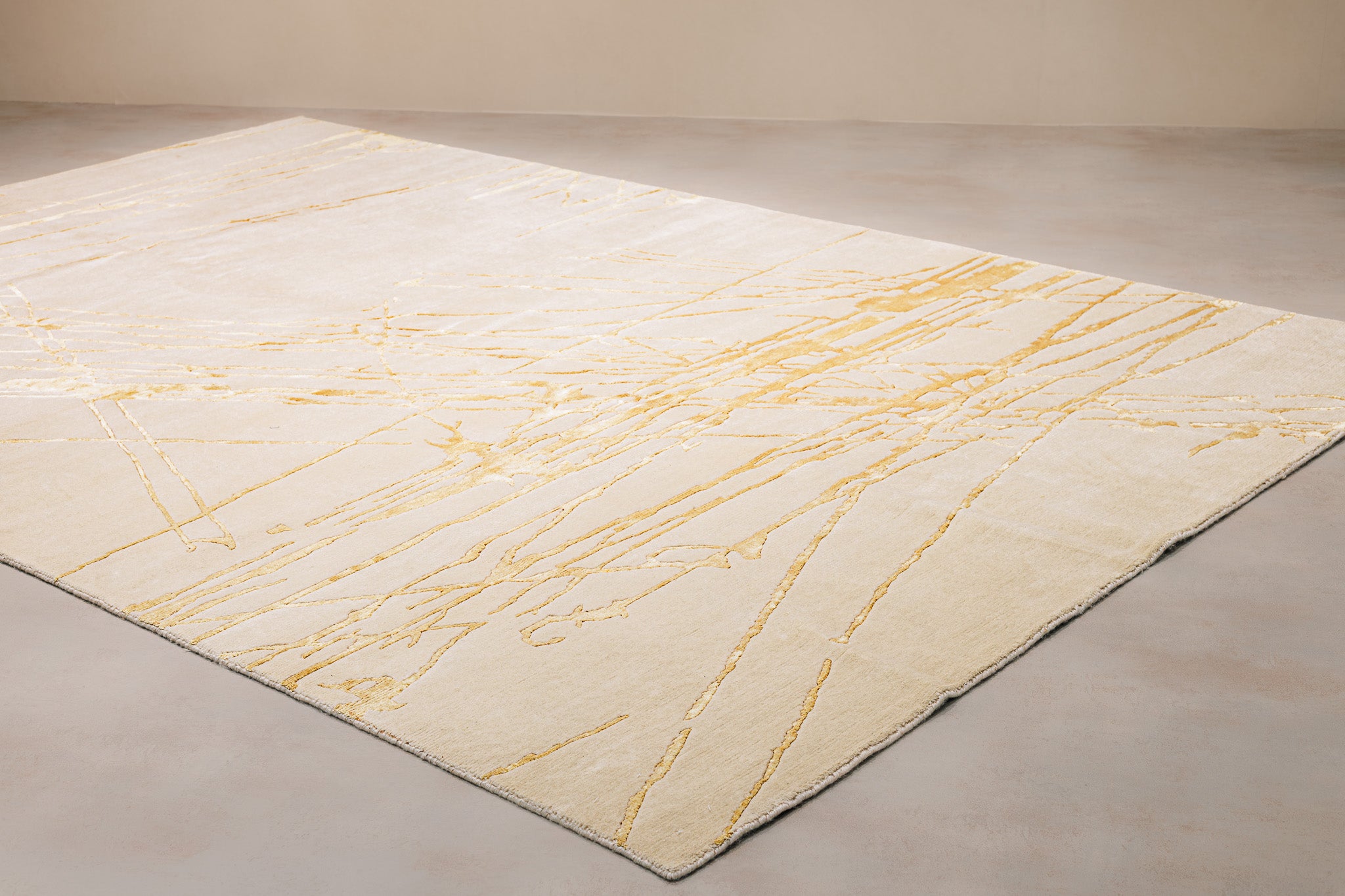 Teppich Nepal Beige Gold - 200x300cm