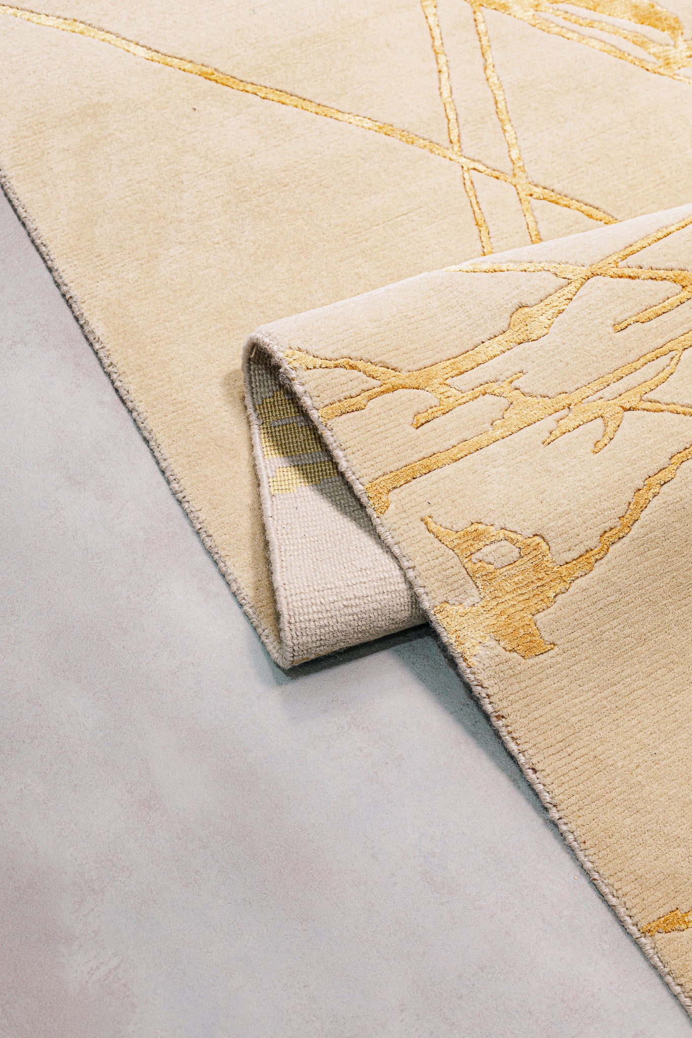 Teppich Nepal Beige Gold - 200x300cm