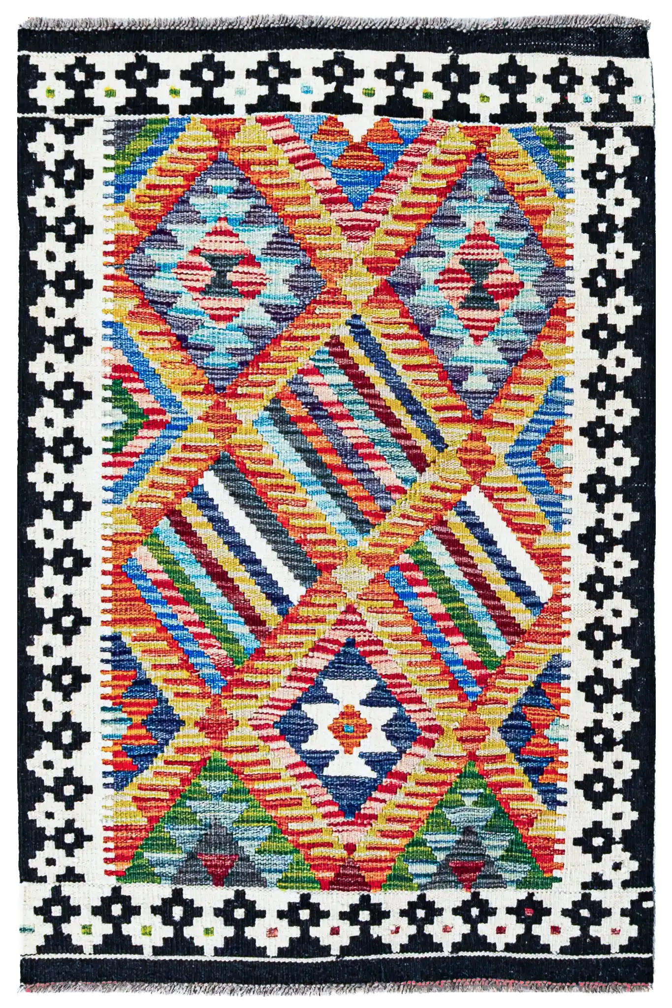 Alfombra Kilim Mai Mai 100% Lana - 81x122cm