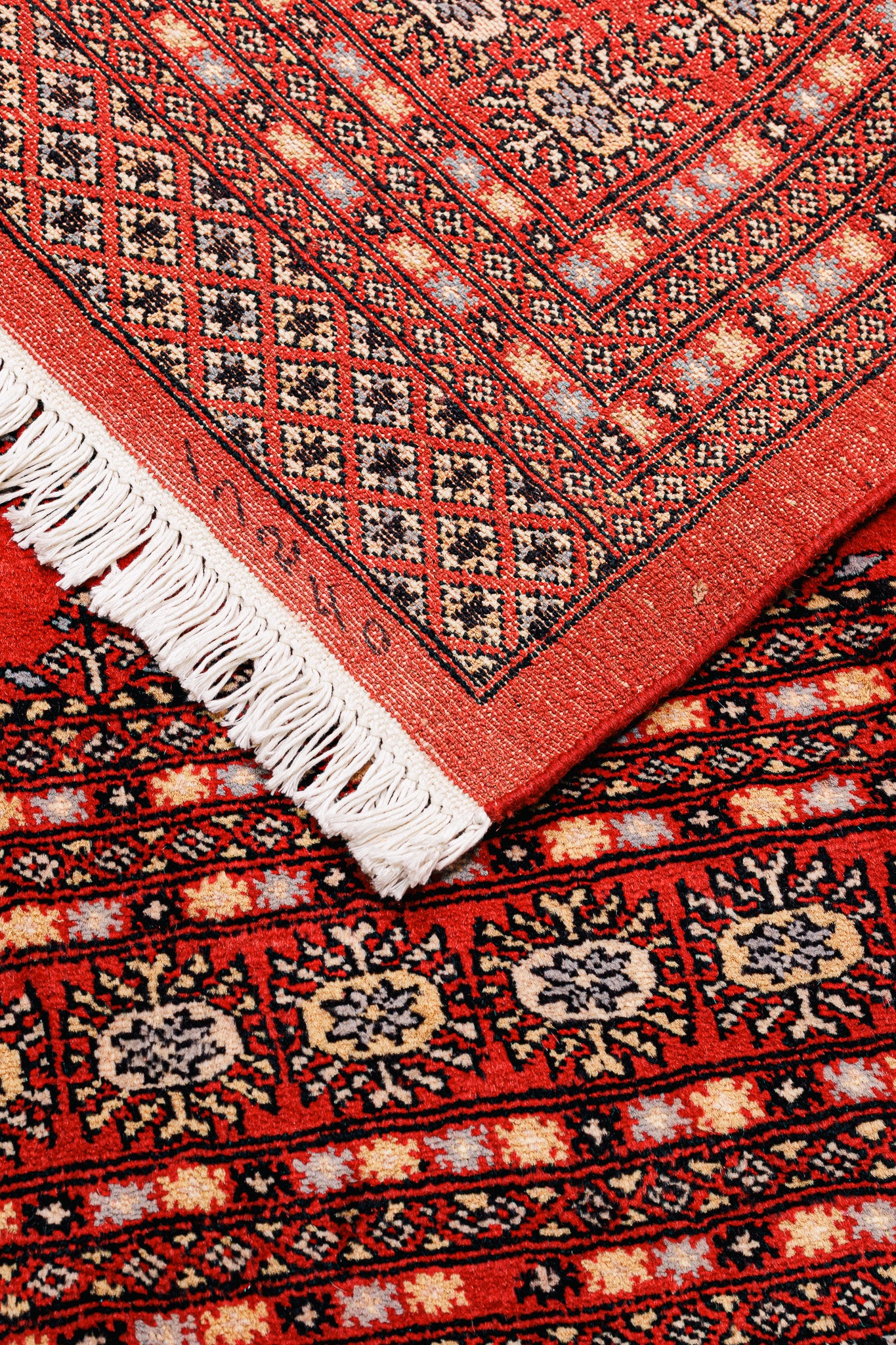 Teppich Bukara Rot – 100% Wolle, 300x400cm