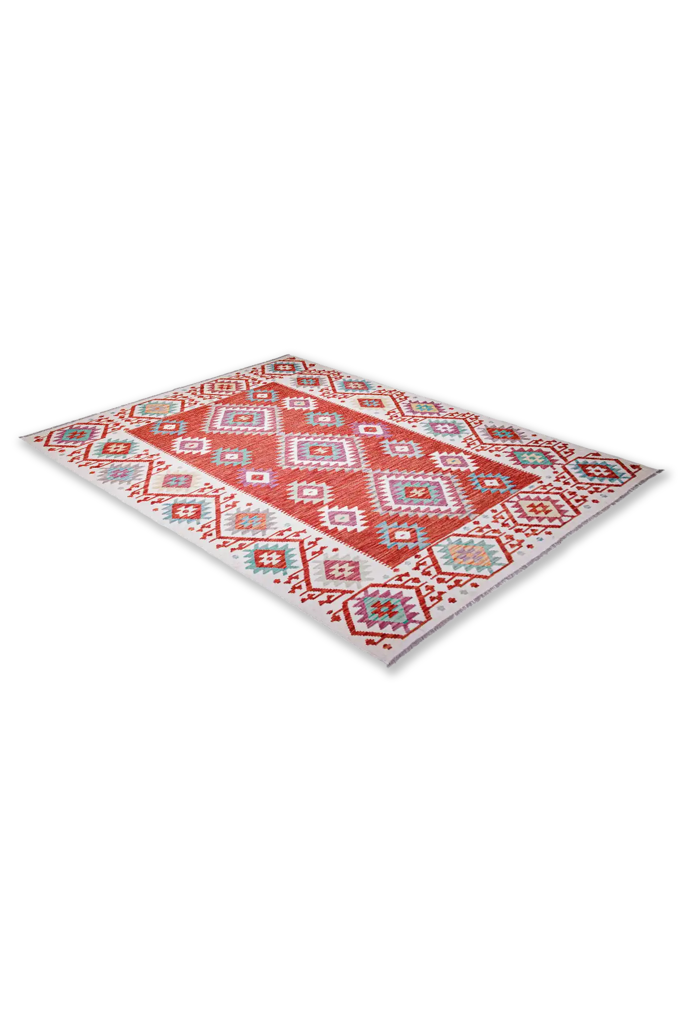 Teppich Kelim Mai Mai - 100 % Wolle - 170x250cm