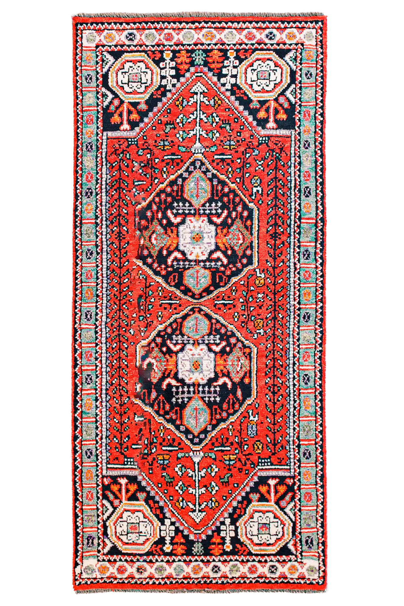 Alfombra Shiraz - de Pasillo 100% Lana