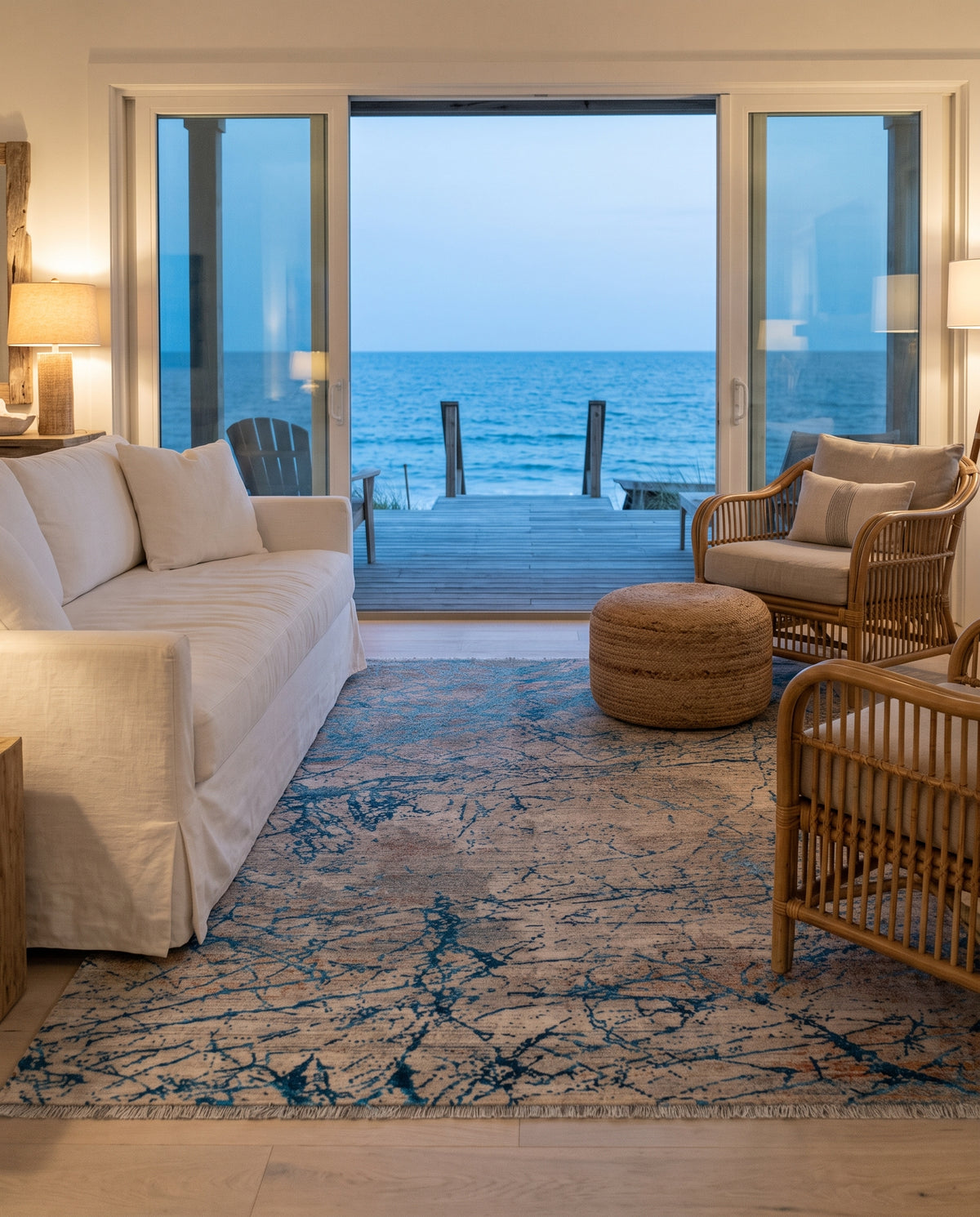 Alfombra Lux Turco Sea Blue - de Salón