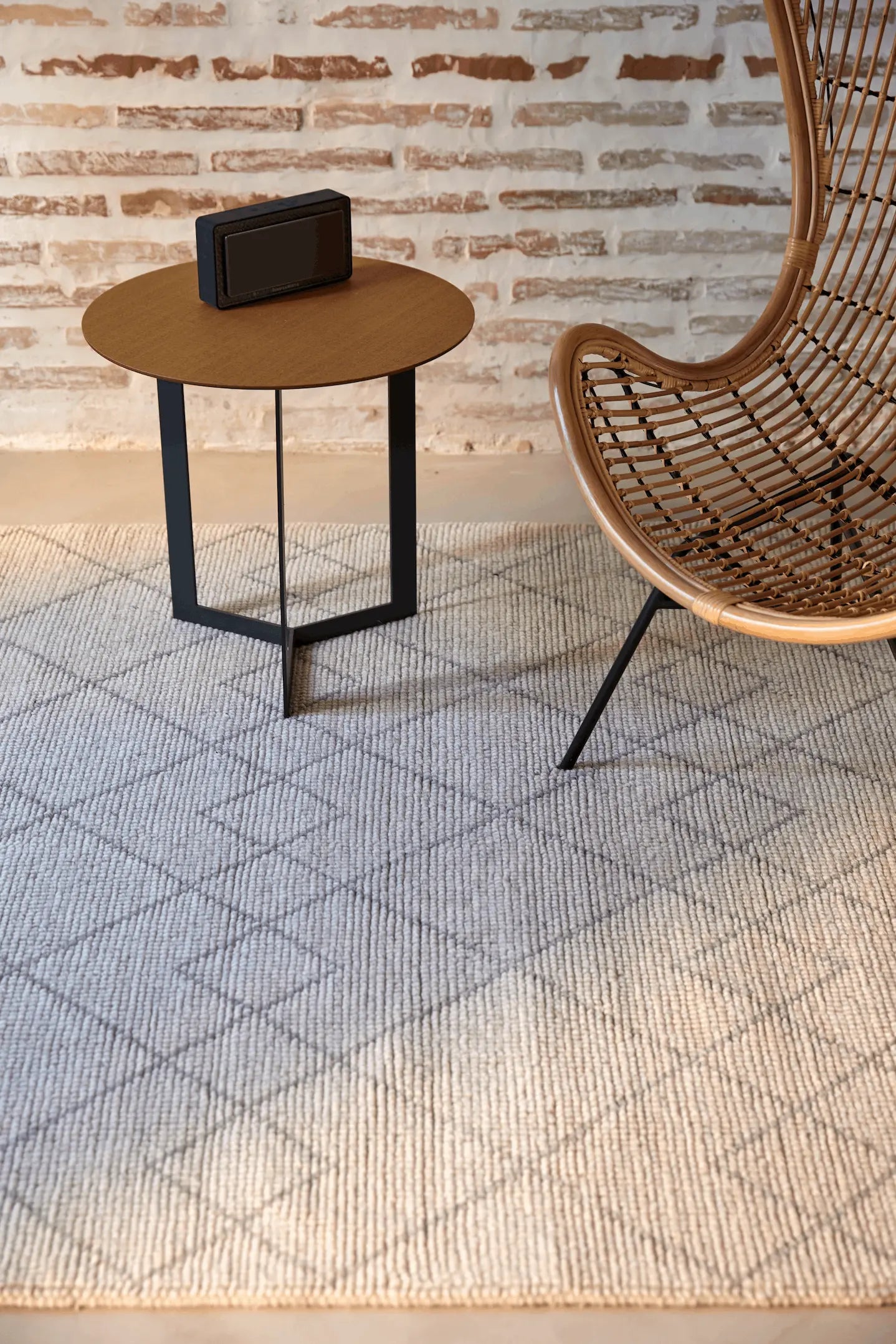 2790 Rombos White Grey