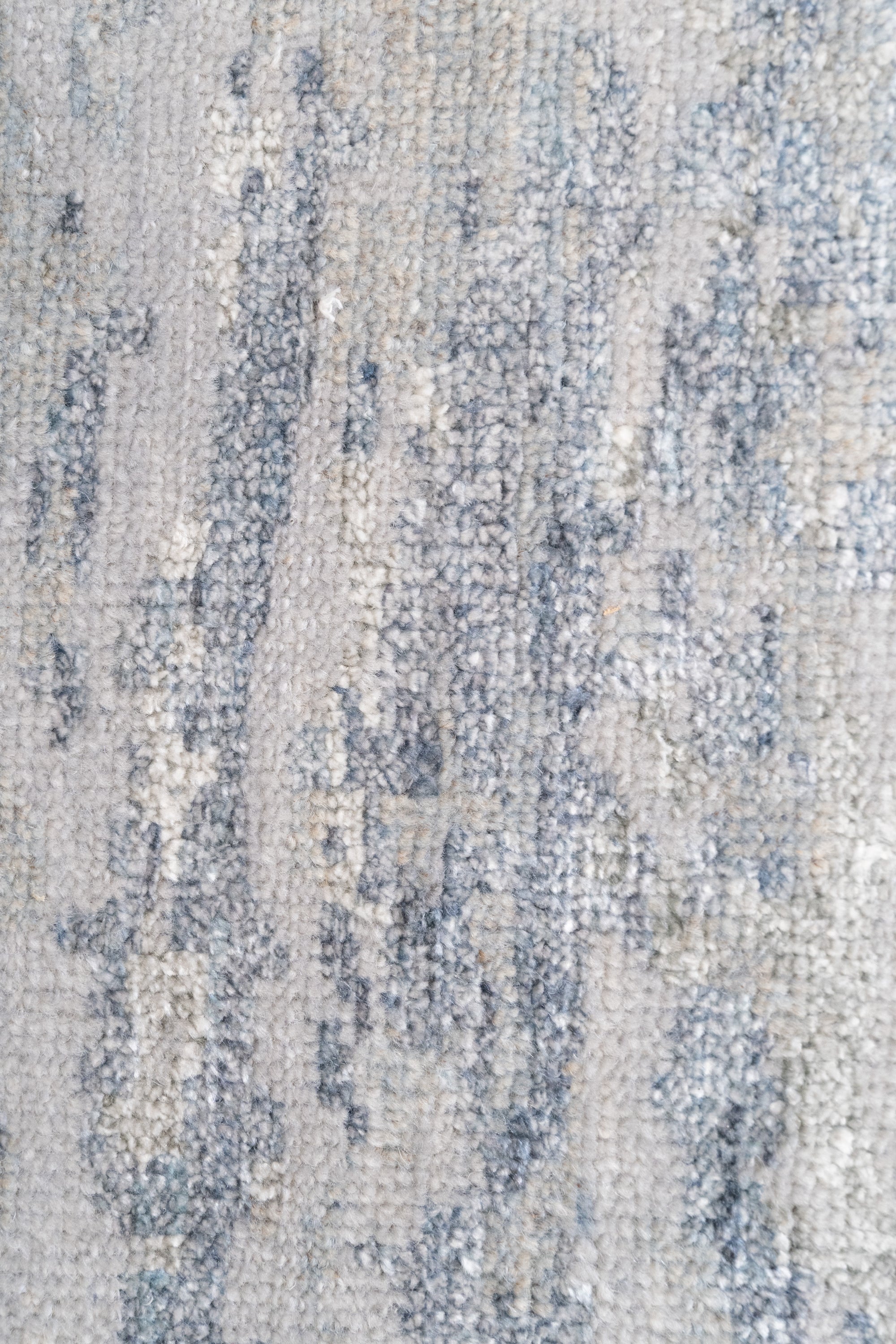 DC KM2 SILVER MULTI - Großer Wohnzimmerteppich 240x306 Grau