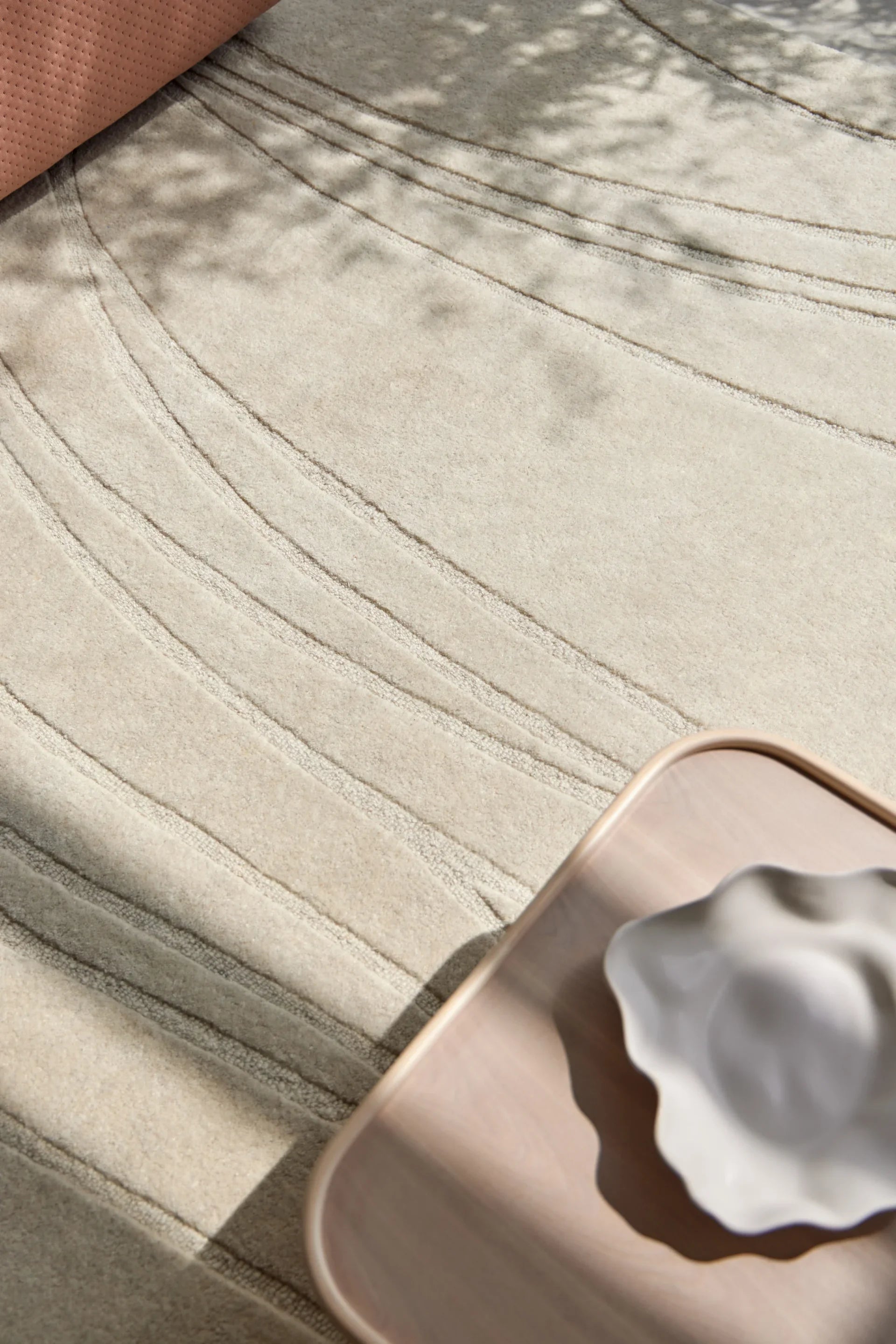 Alfombra Cometa - Interior Lana Blanca