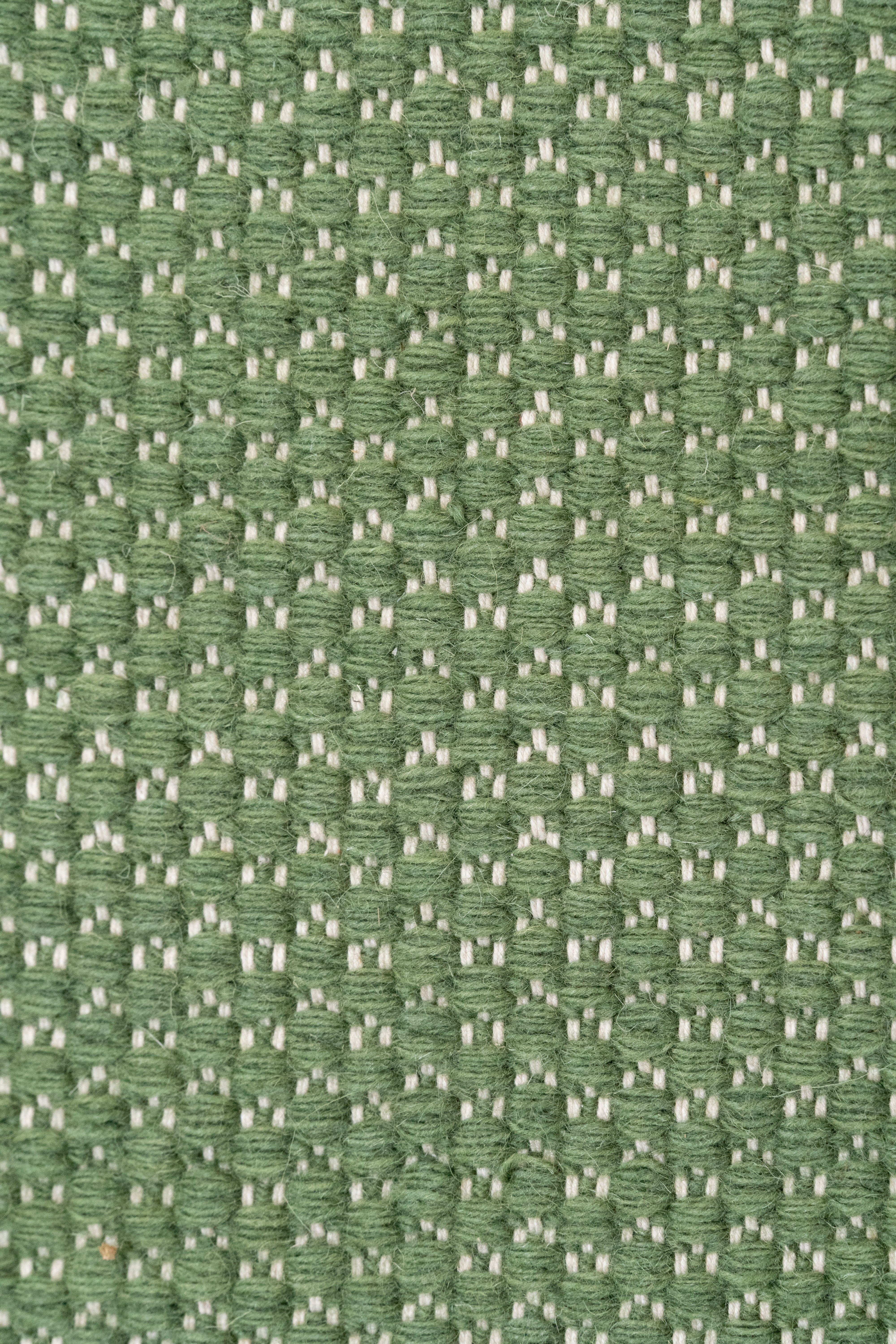 Alfombra Zensa Green - de Pasillo Tejido Plano 70x320 Verde