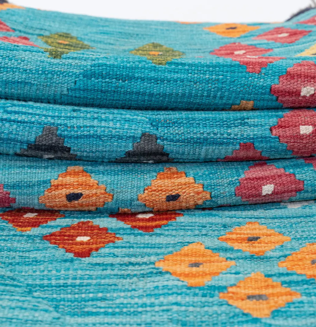 177 x 255 cm - Turquesa Multicolor