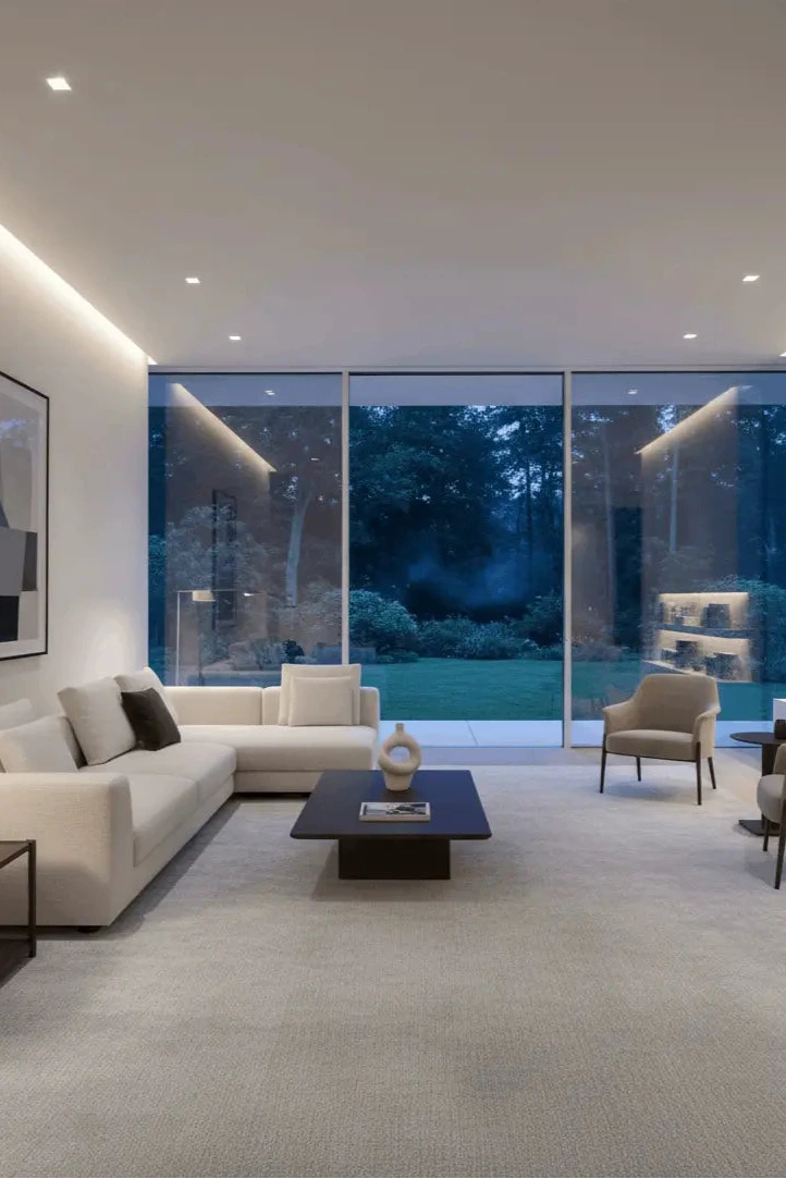 Alfombra Lux Sense Silver Celeste - de Lujo Interior Natural