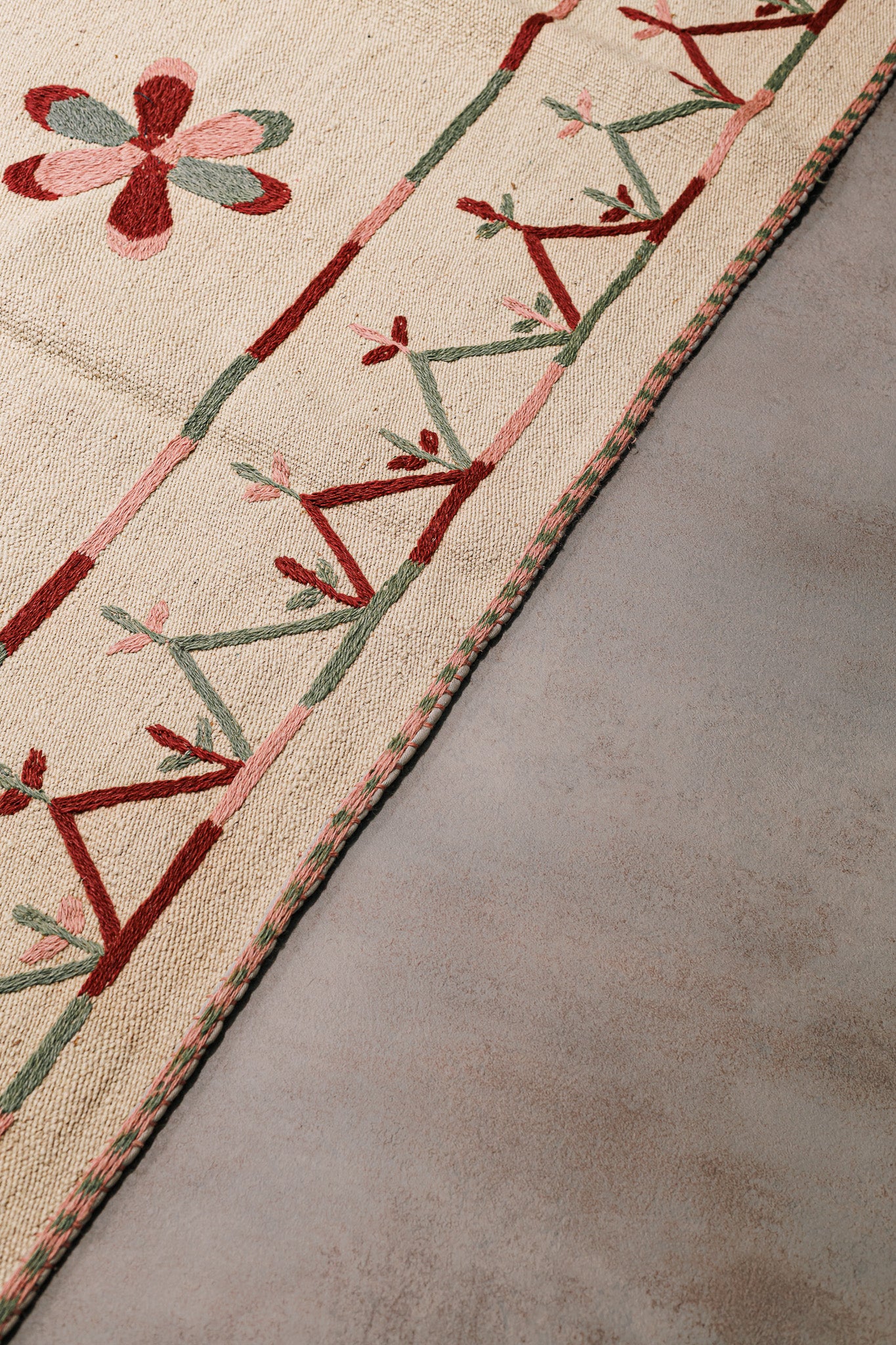 Teppich Kilim Suzani – Für Innenböden - 169x241cm