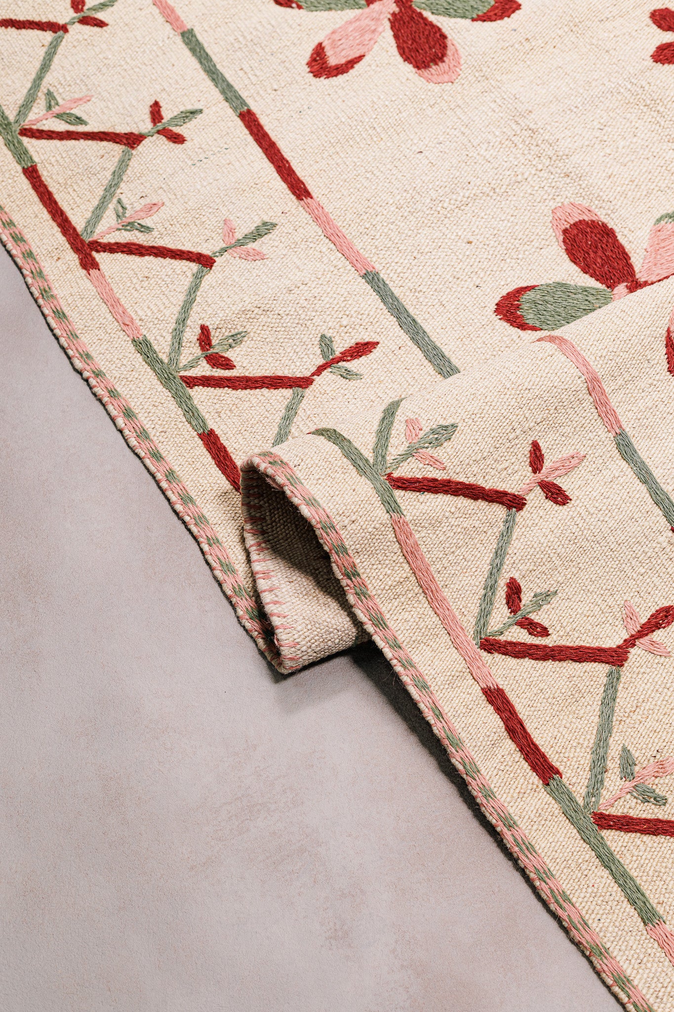 Teppich Kilim Suzani – Für Innenböden - 169x241cm