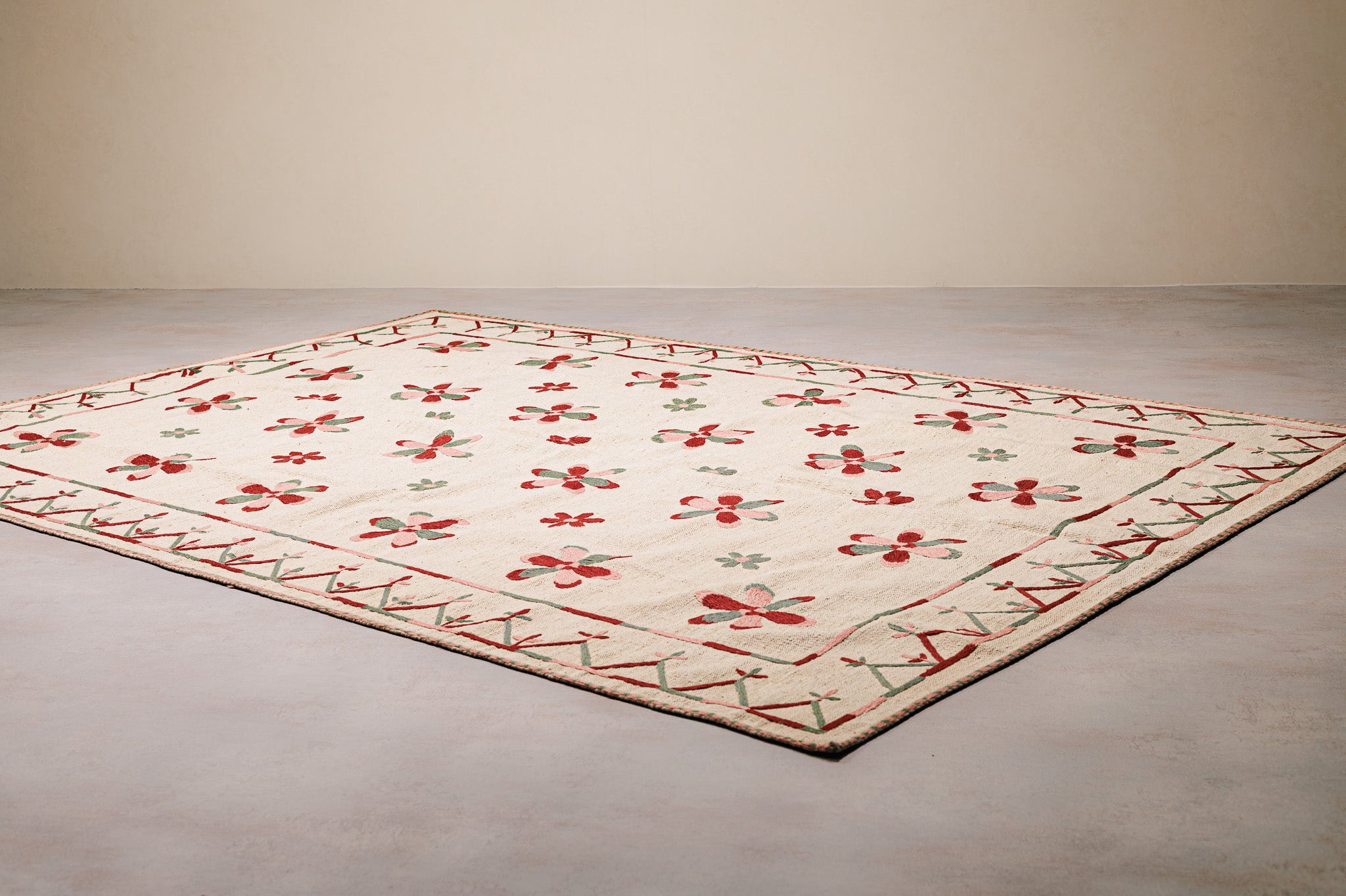 Teppich Kilim Suzani – Für Innenböden - 169x241cm