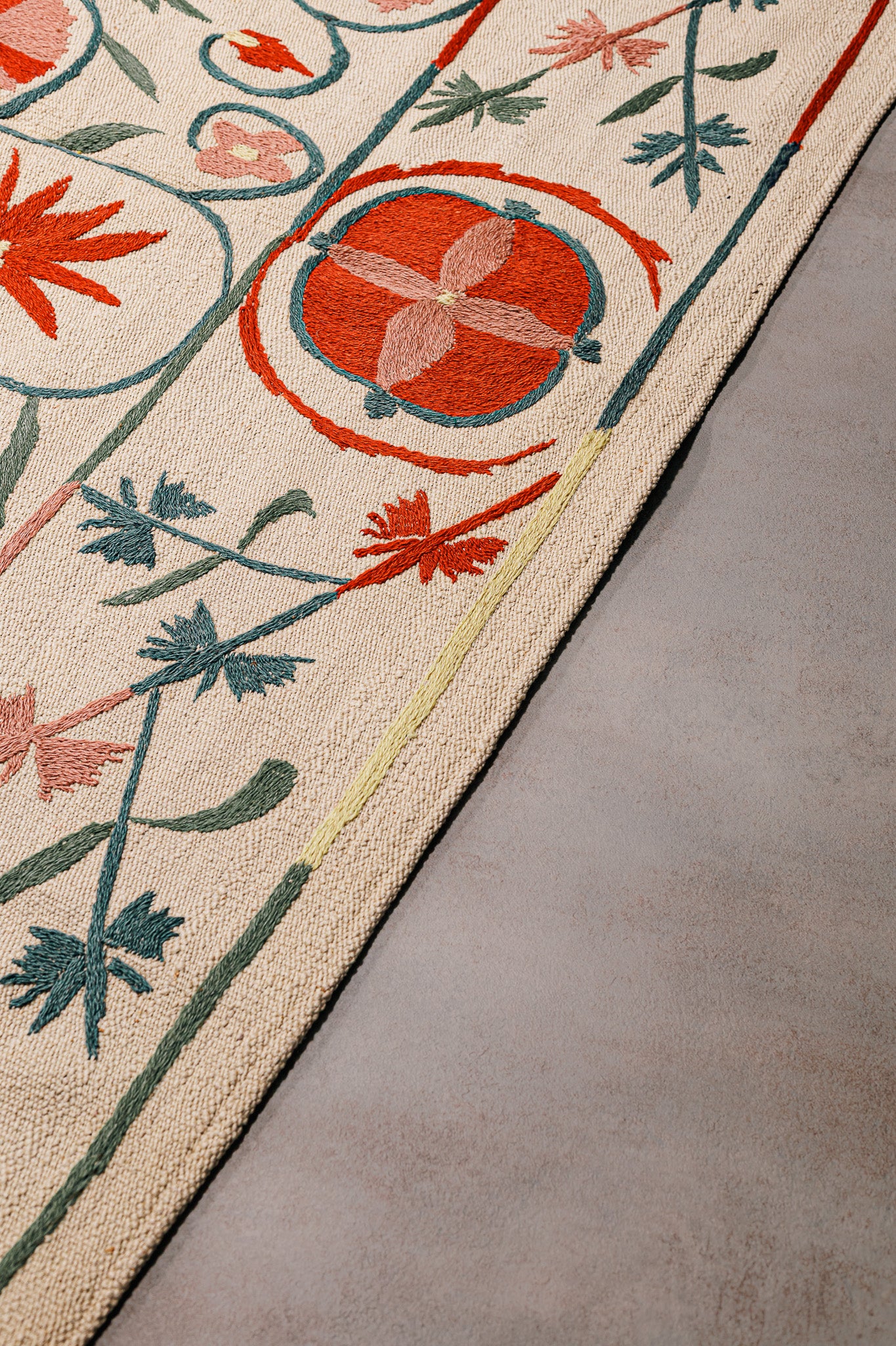 Teppich Kilim Suzani – Für Innenböden - 171x231cm