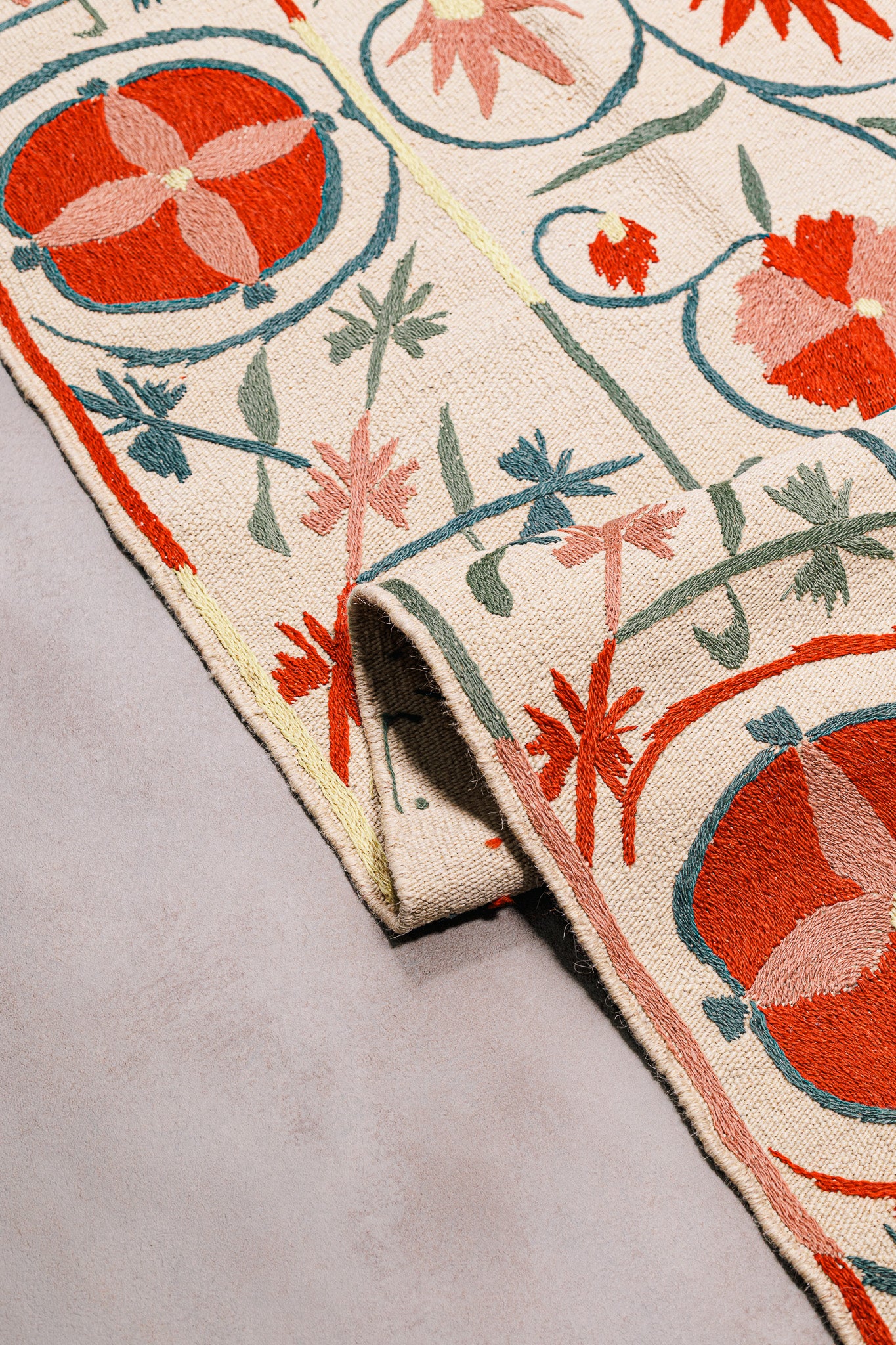 Teppich Kilim Suzani – Für Innenböden - 171x231cm