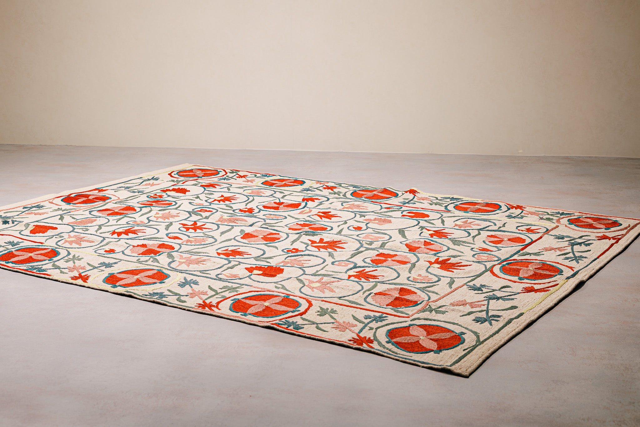 Teppich Kilim Suzani – Für Innenböden - 171x231cm