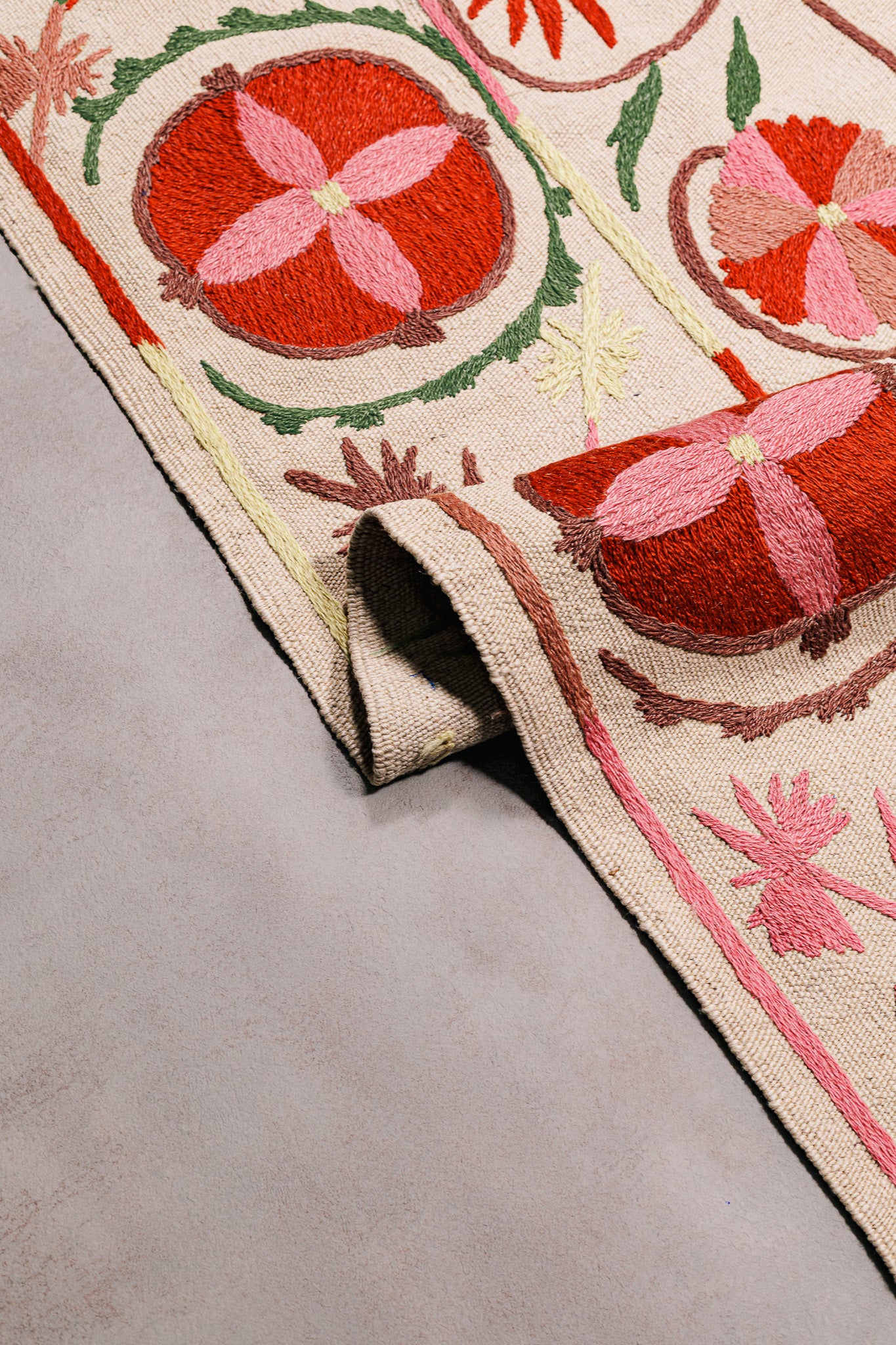 Teppich Kilim Suzani – Für Innenböden - 146x200cm