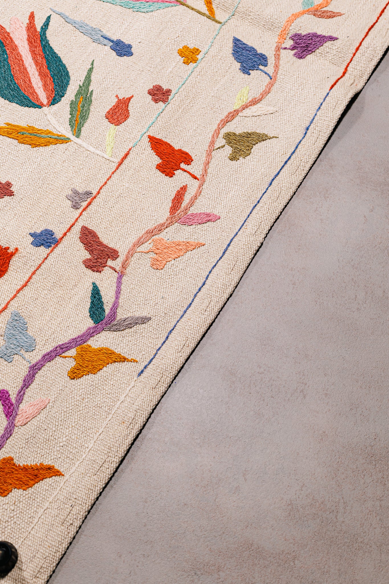 Teppich Kilim Suzani – Für Innenböden - 162x225cm