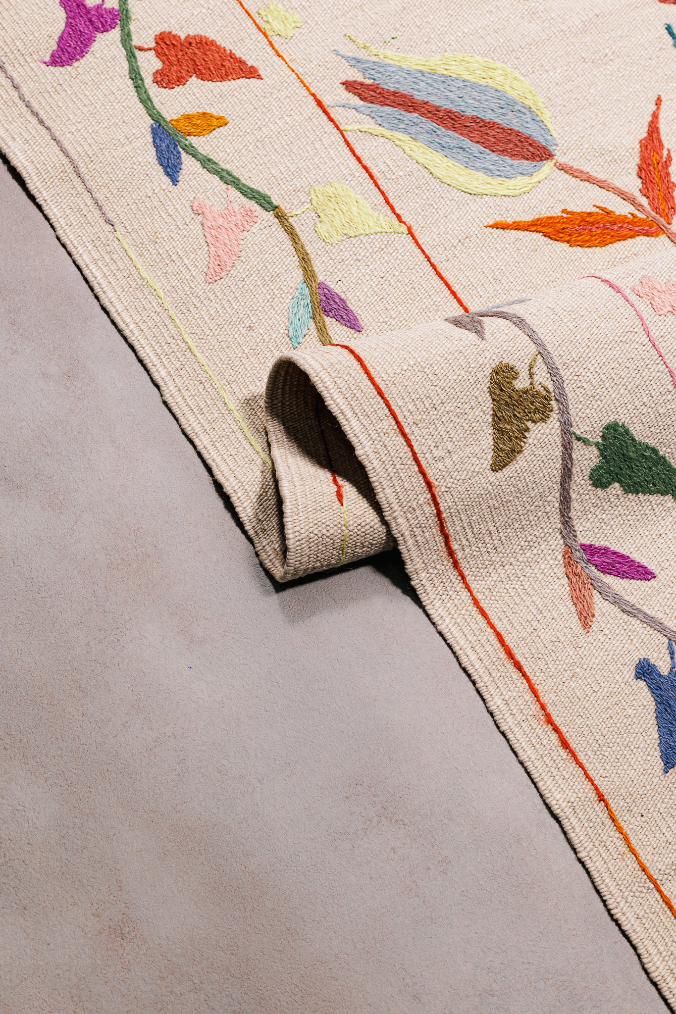 Teppich Kilim Suzani – Für Innenböden - 162x225cm