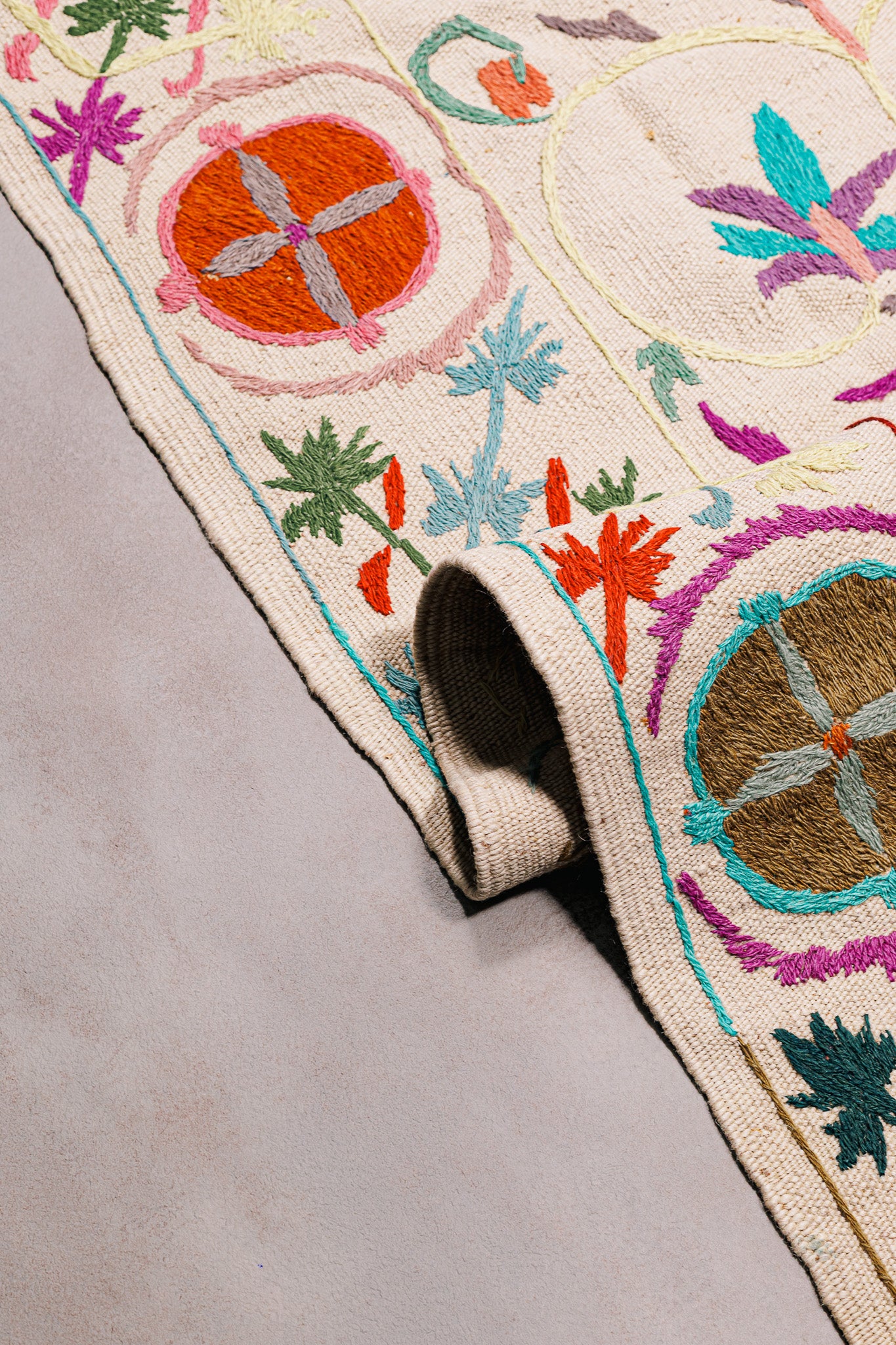 Teppich Kilim Suzani – Für Innenböden - 130x174cm