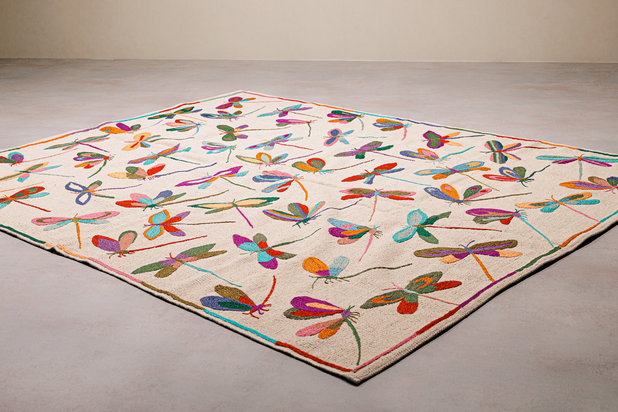 Teppich Kilim Suzani – Für Innenböden - 152x195cm