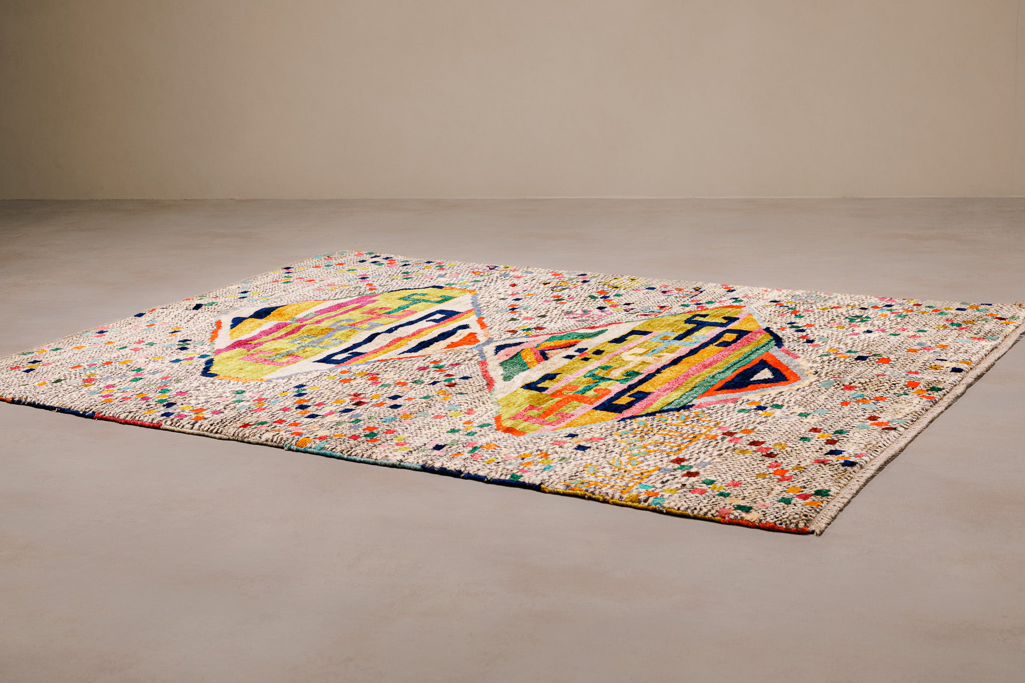 Teppich Marhba Marrakech - 100% Wolle - 132x189cm