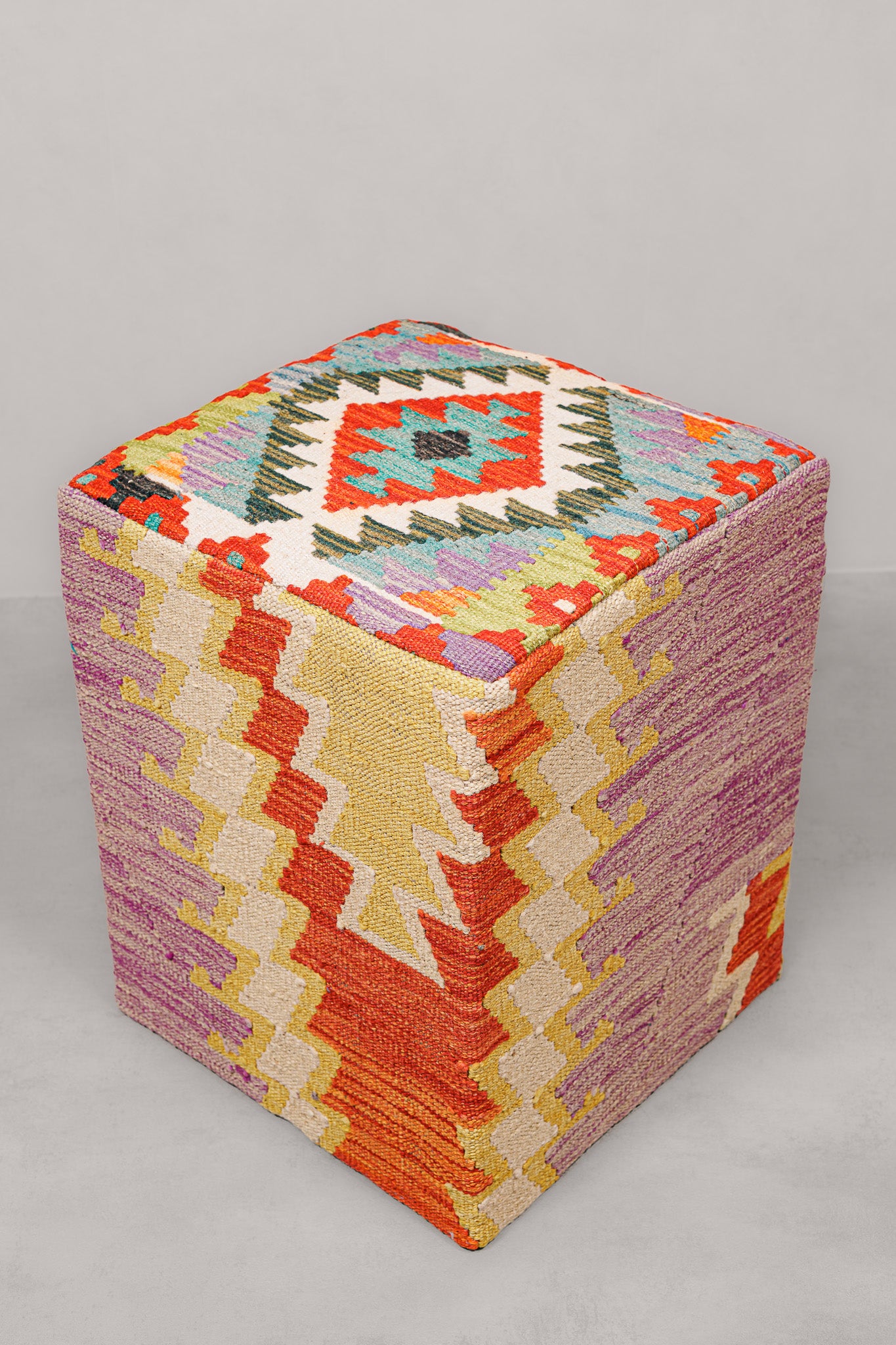 Pouf Square Kilim Mai Mai size 40x50cm