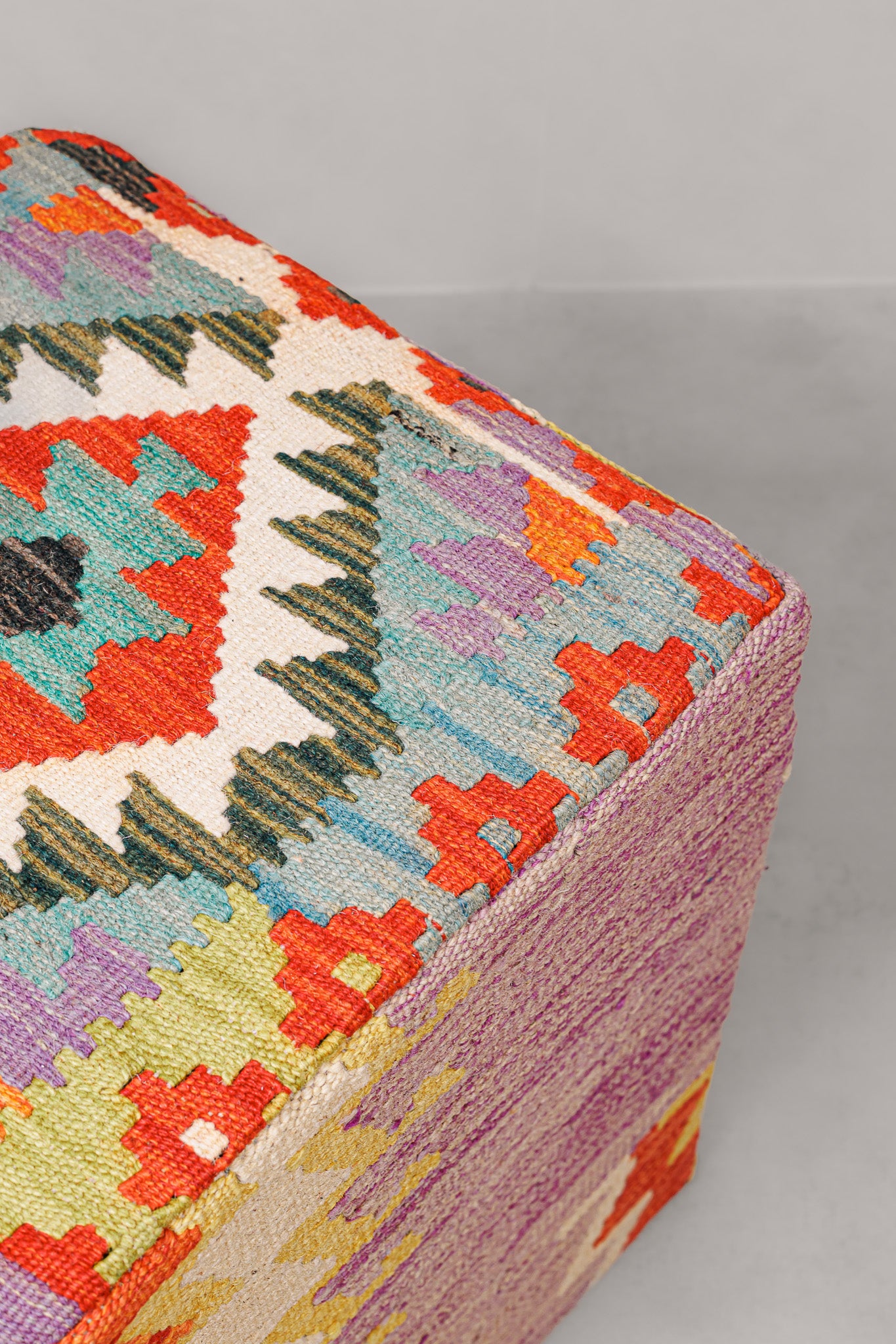 Pouf Square Kilim Mai Mai size 40x50cm