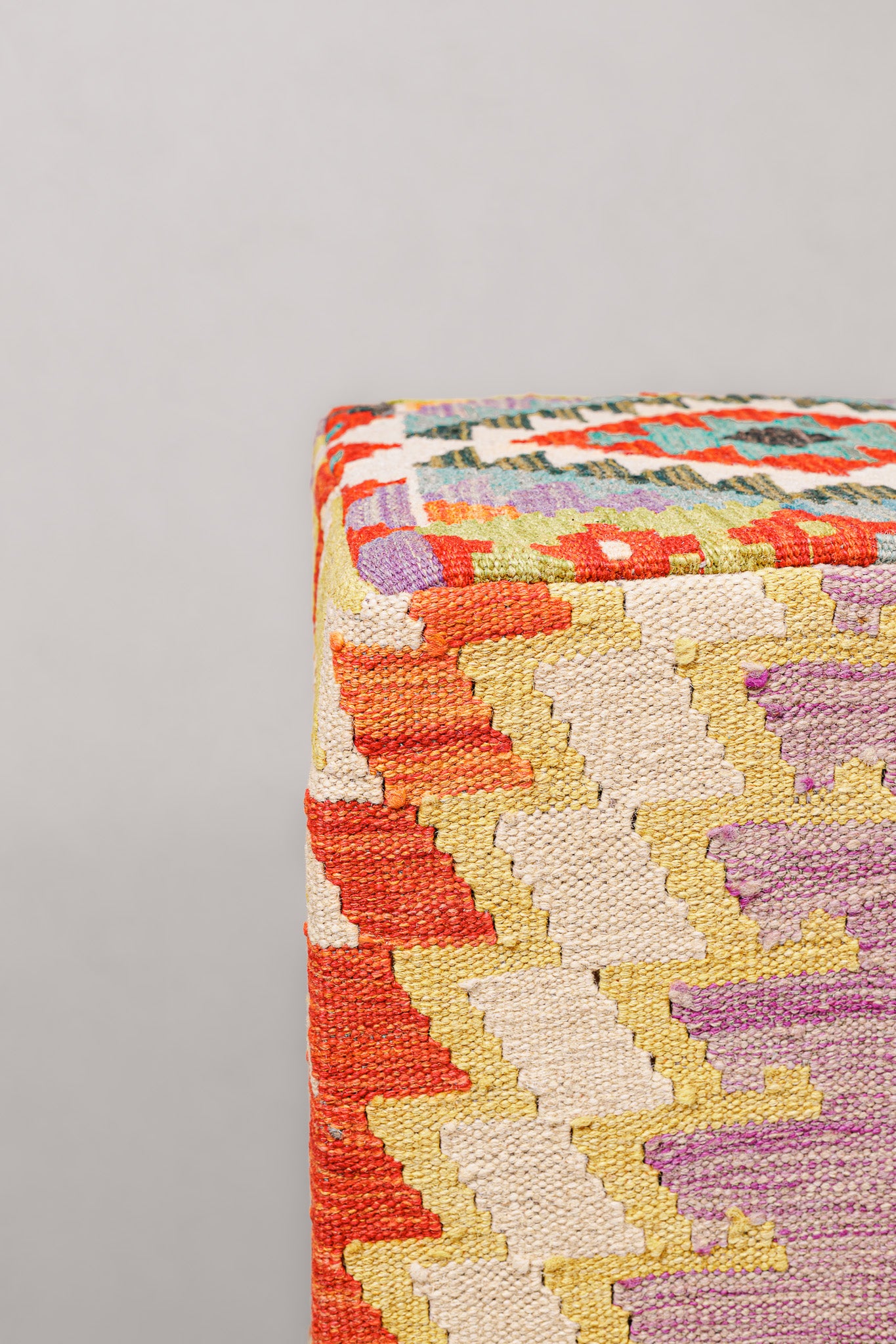 Pouf Square Kilim Mai Mai size 40x50cm