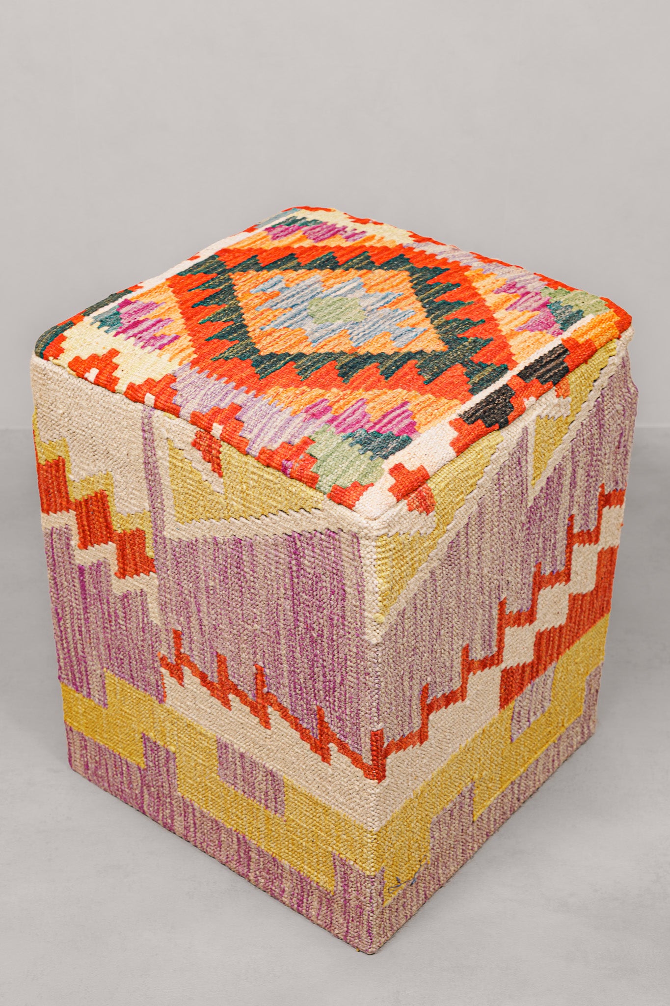 Pouf Square Kilim Mai Mai size 40x50cm