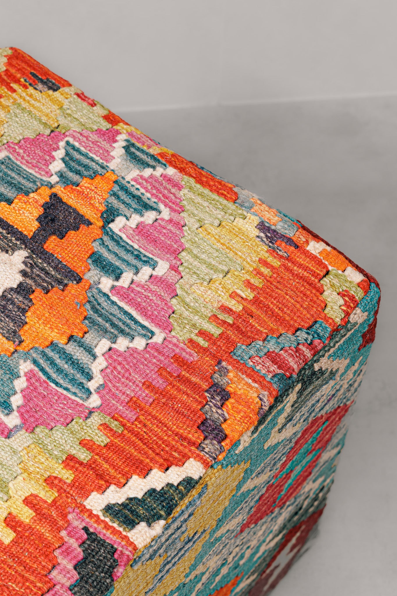 Pouf Square Kilim Mai Mai size 40x50cm