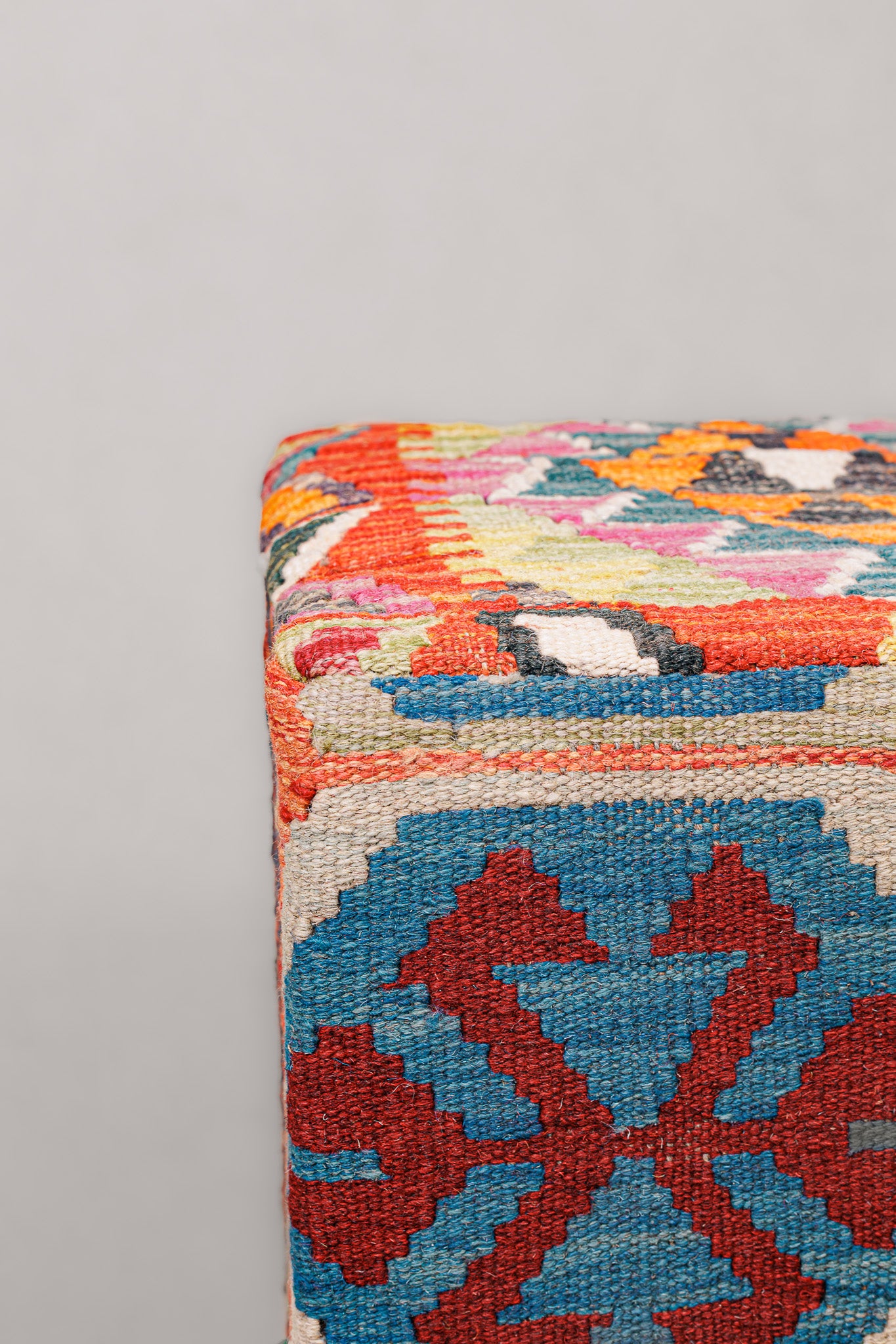 Pouf Square Kilim Mai Mai size 40x50cm