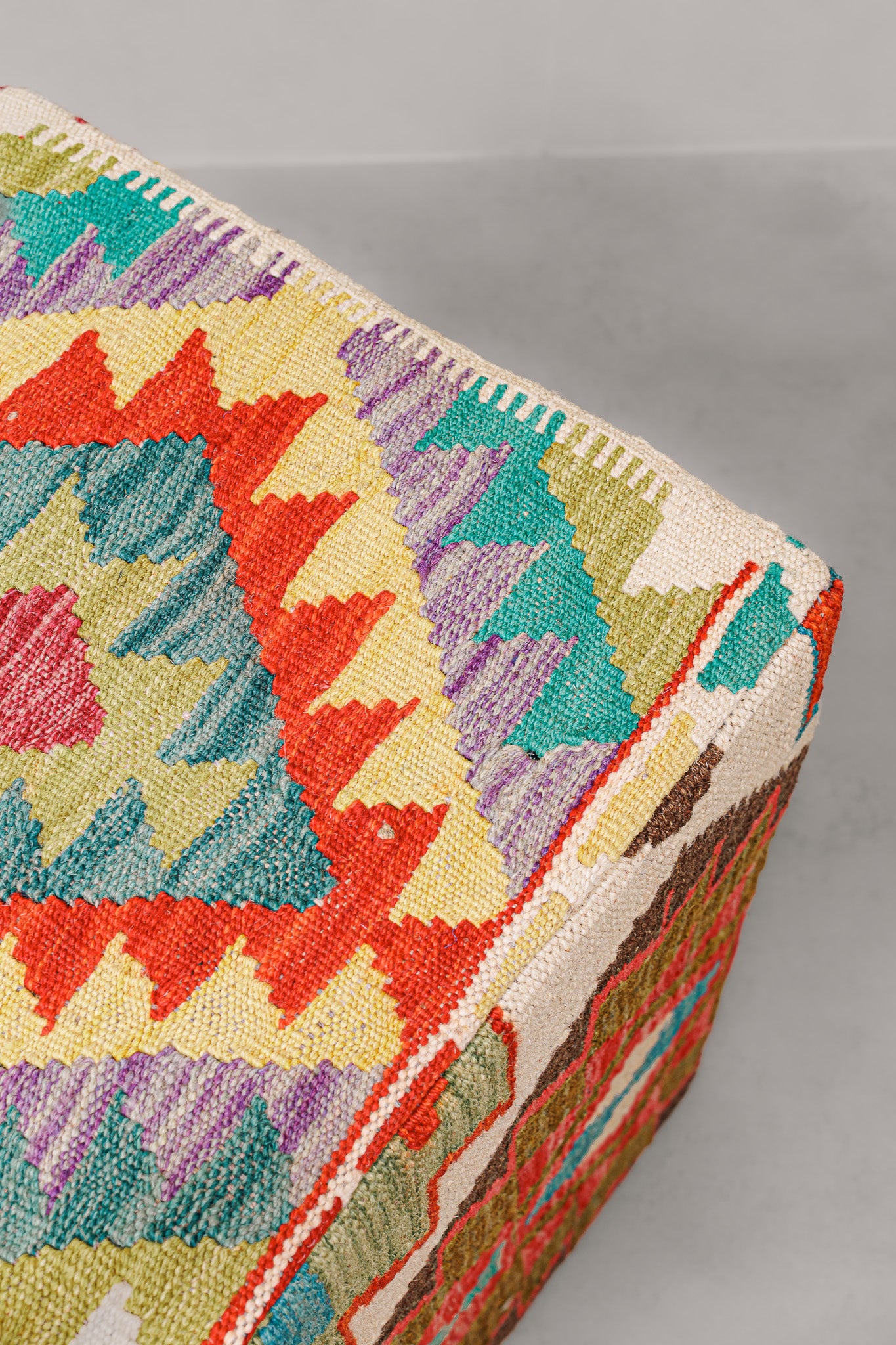 Pouf Square Kilim Mai Mai size 40x50cm