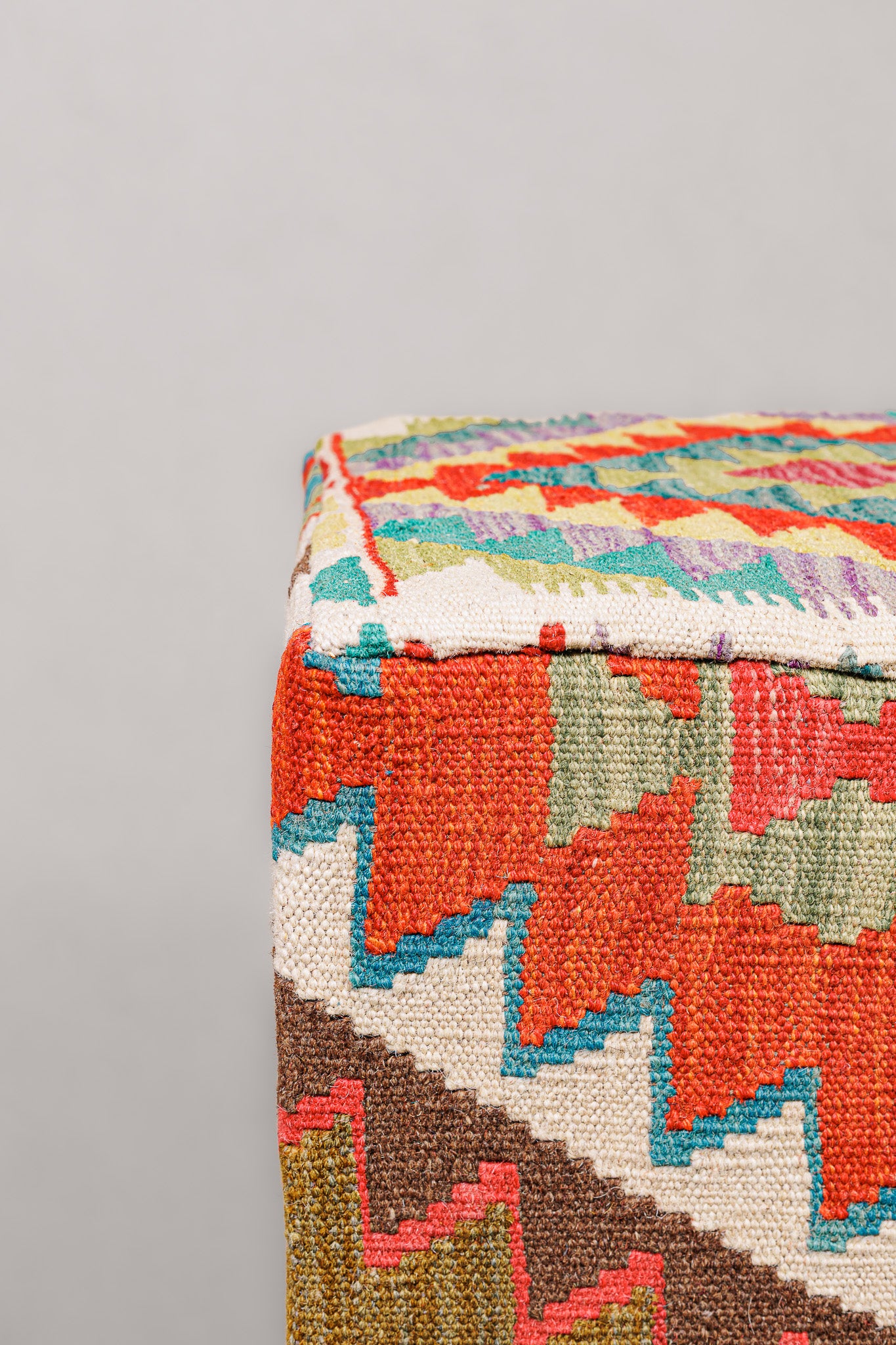 Pouf Square Kilim Mai Mai size 40x50cm