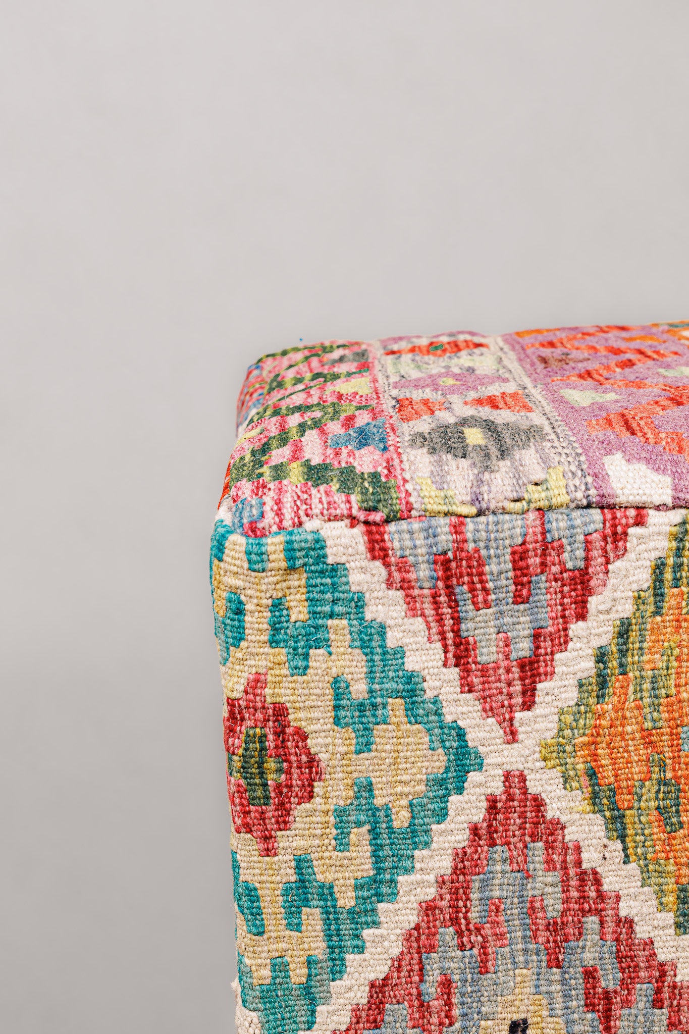 Pouf Square Kilim Mai Mai size 40x50cm