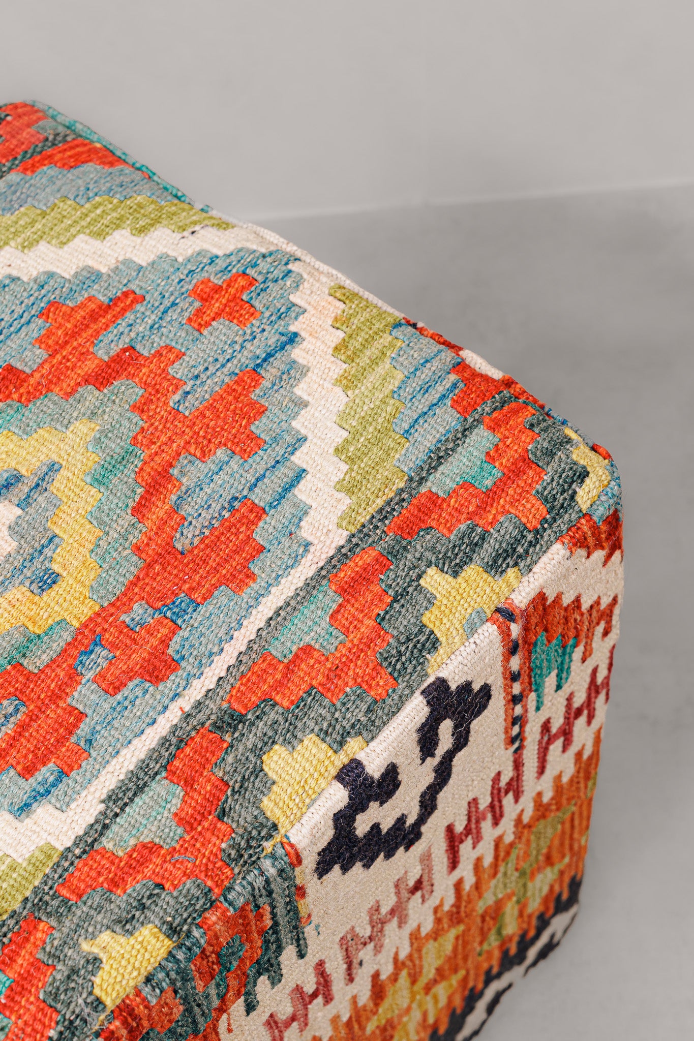 Pouf Square Kilim Mai Mai size 40x50cm