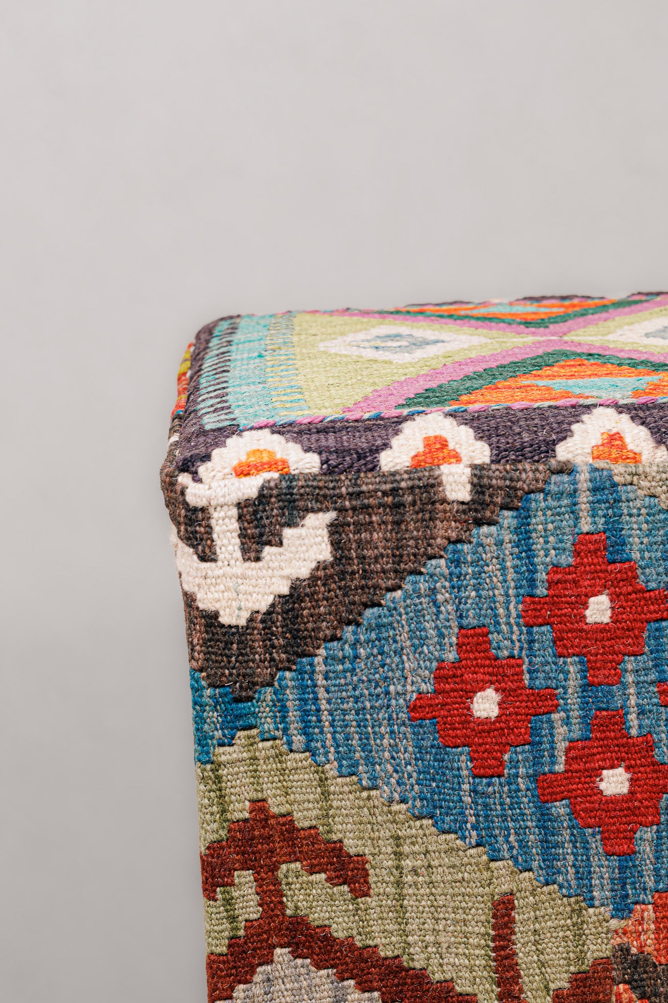 Pouf Square Kilim Mai Mai size 40x50cm