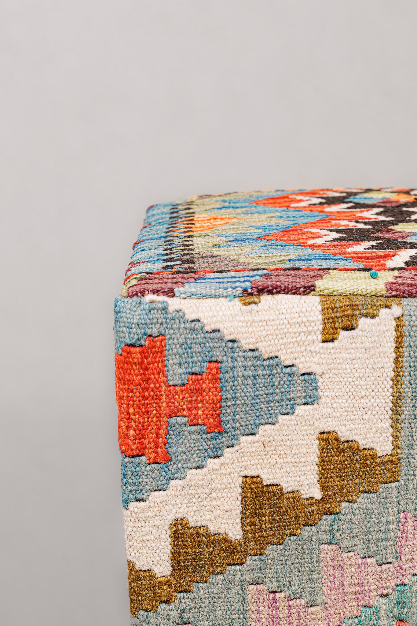 Pouf Square Kilim Mai Mai size 40x50cm