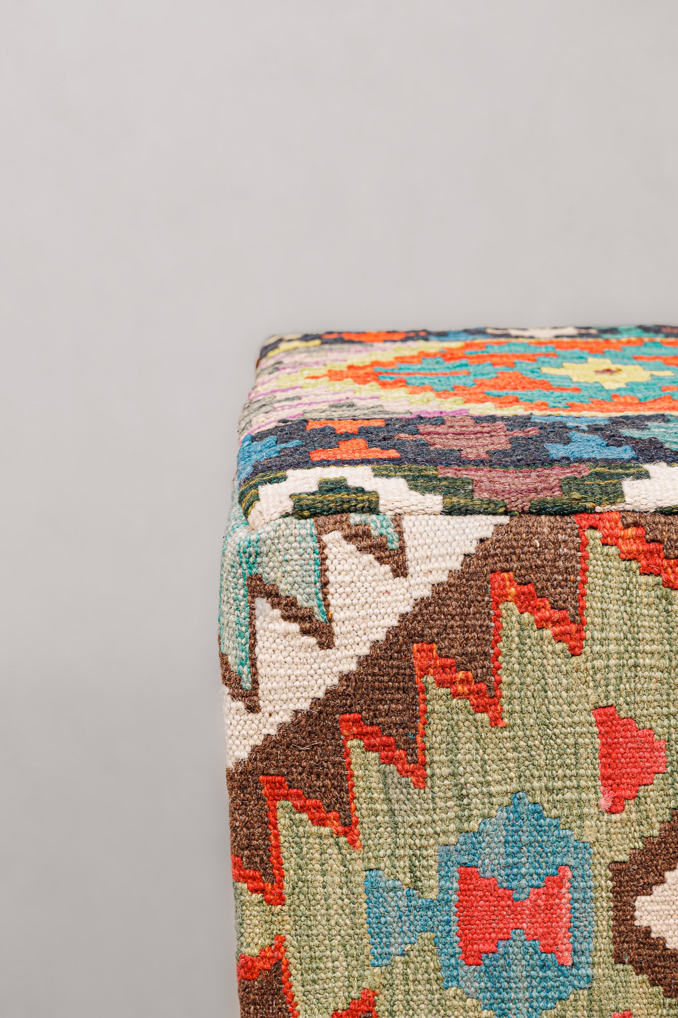 Pouf Square Kilim Mai Mai size 40x50cm