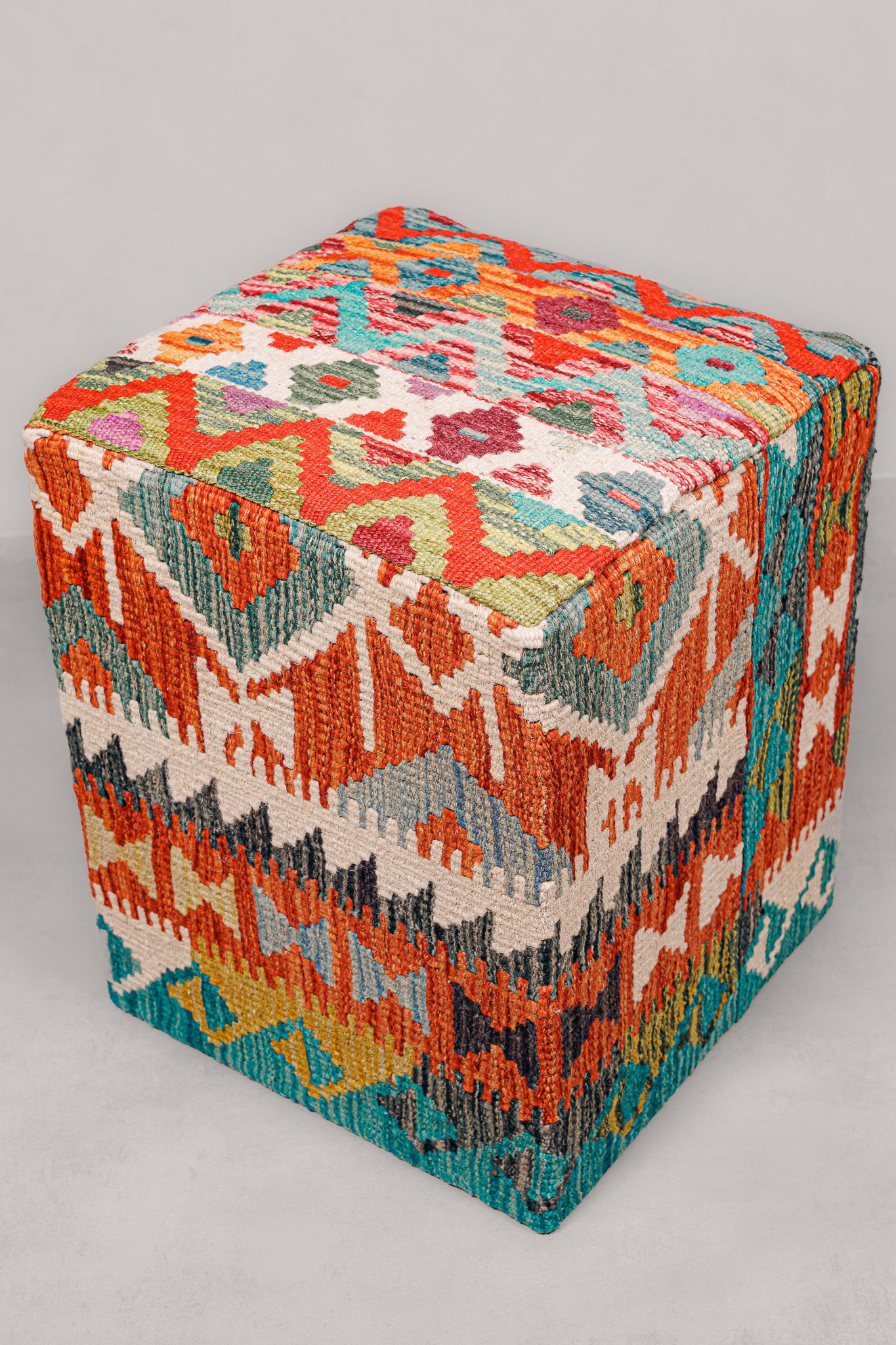 Pouf Square Kilim Mai Mai size 40x50cm