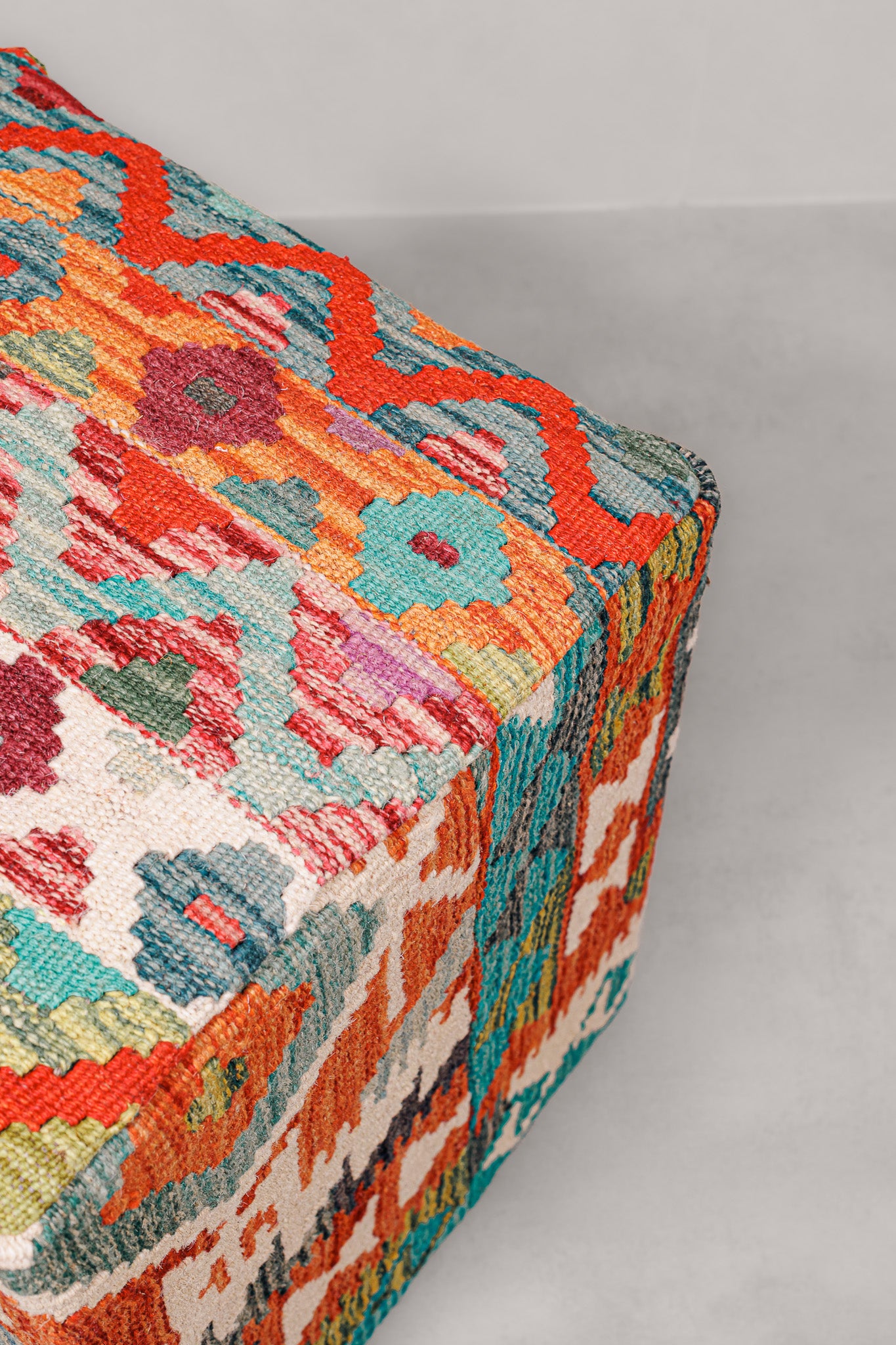 Pouf Square Kilim Mai Mai size 40x50cm