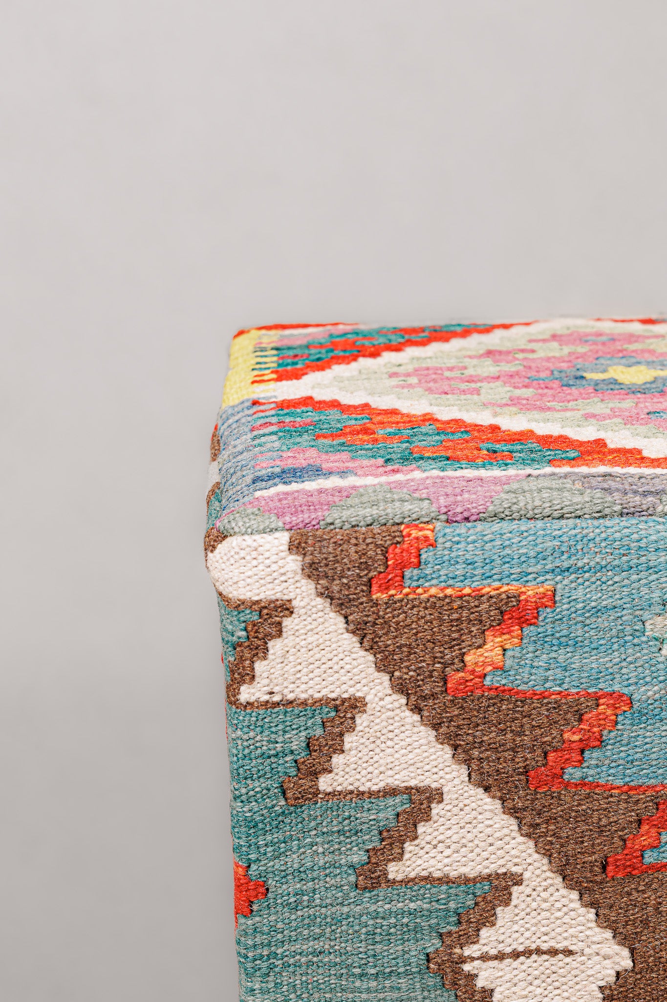 Pouf Square Kilim Mai Mai size 40x50cm