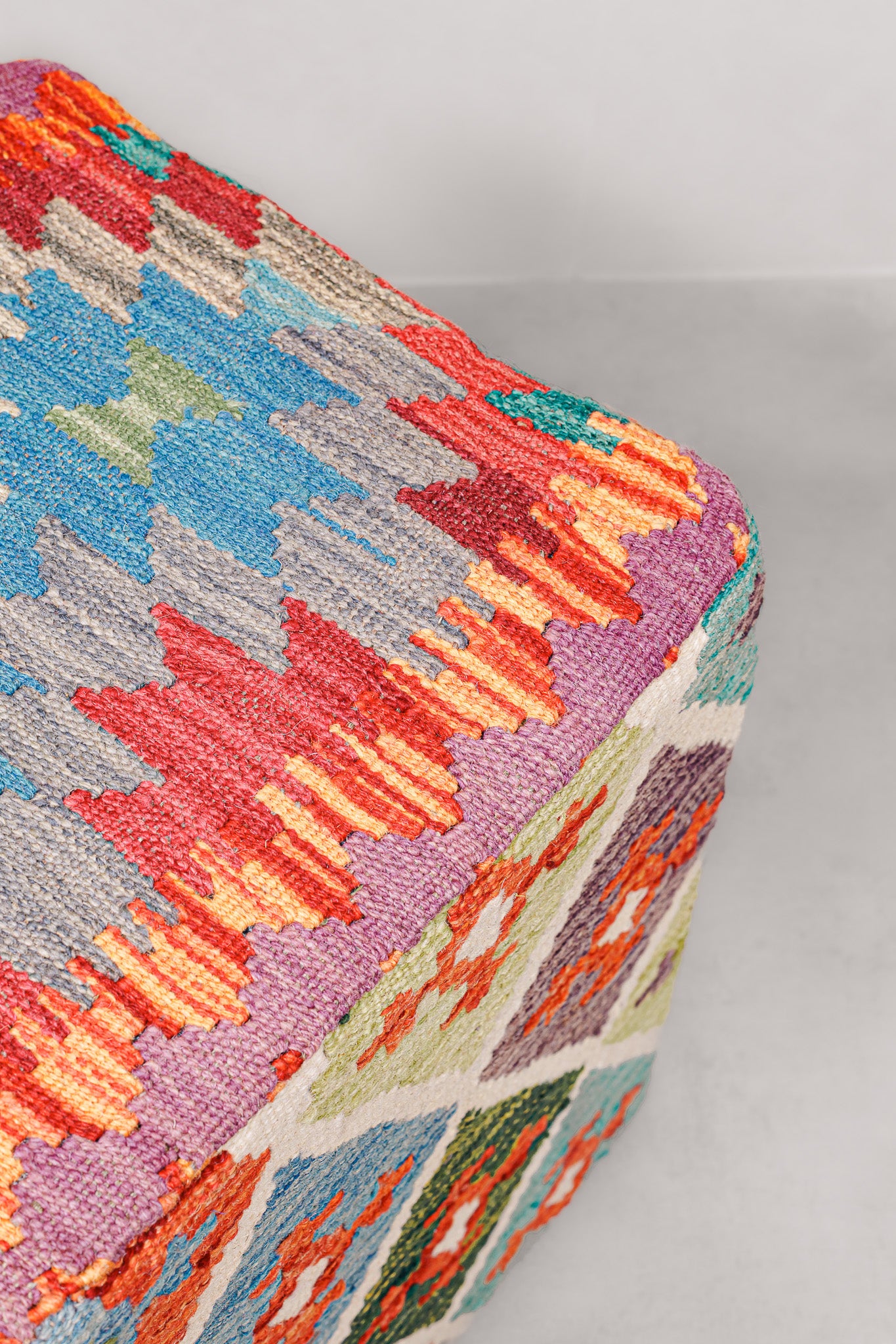 Pouf Square Kilim Mai Mai size 40x50cm