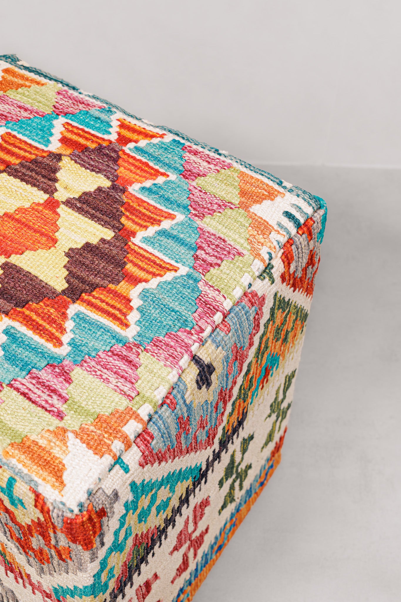 Pouf Square Kilim Mai Mai size 40x50cm