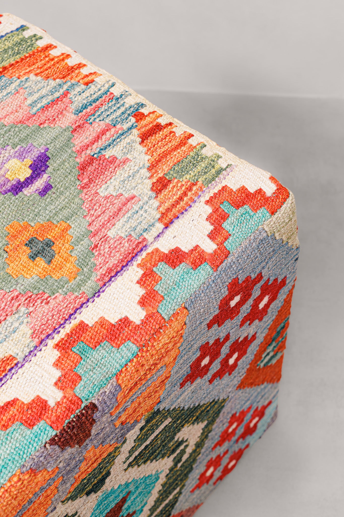 Pouf Square Kilim Mai Mai size 40x50cm